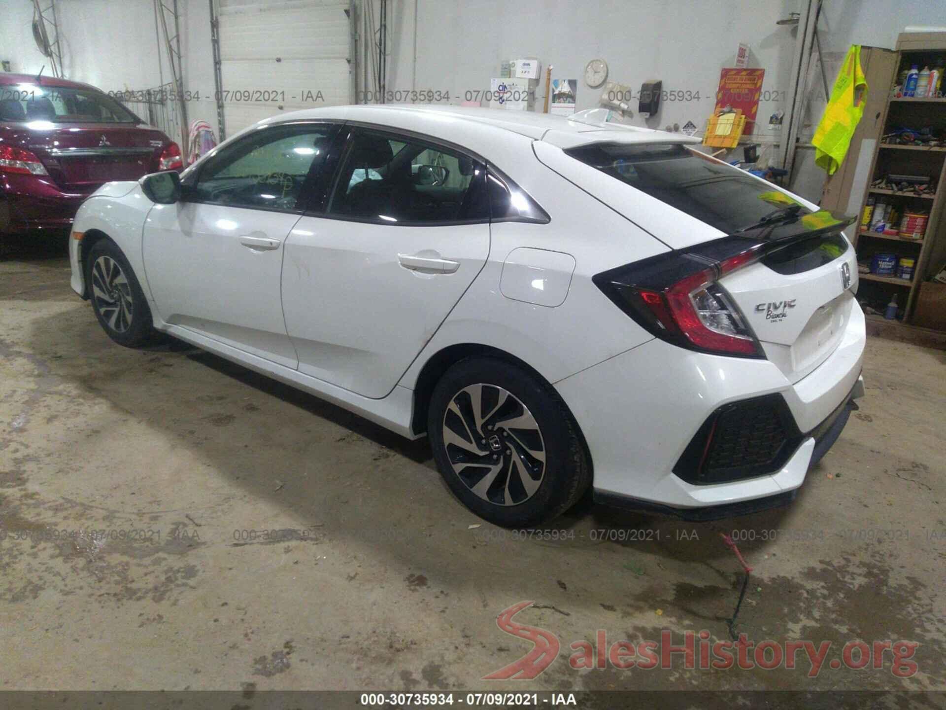 SHHFK7H27HU407084 2017 HONDA CIVIC HATCHBACK