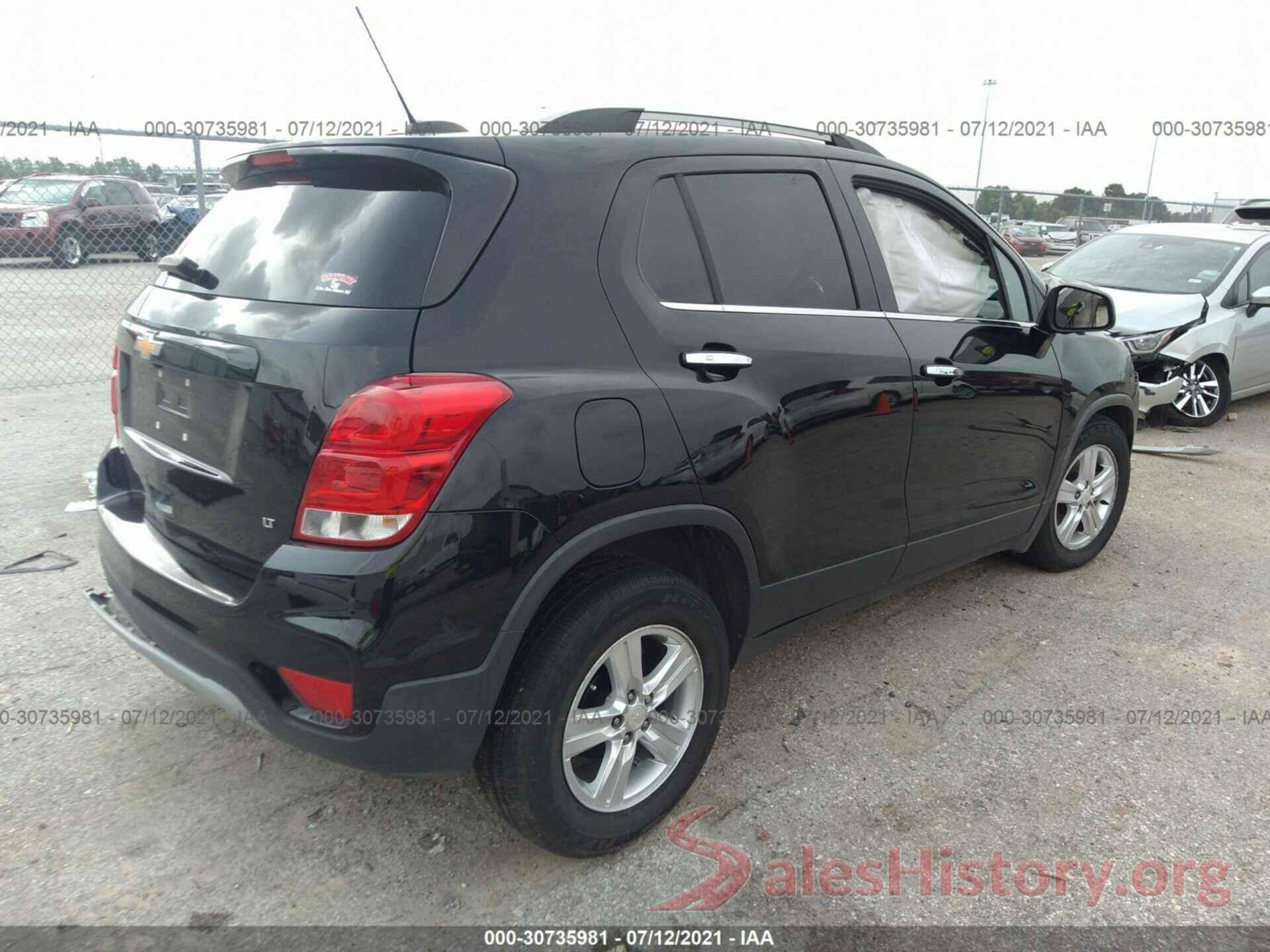 3GNCJLSBXHL278243 2017 CHEVROLET TRAX