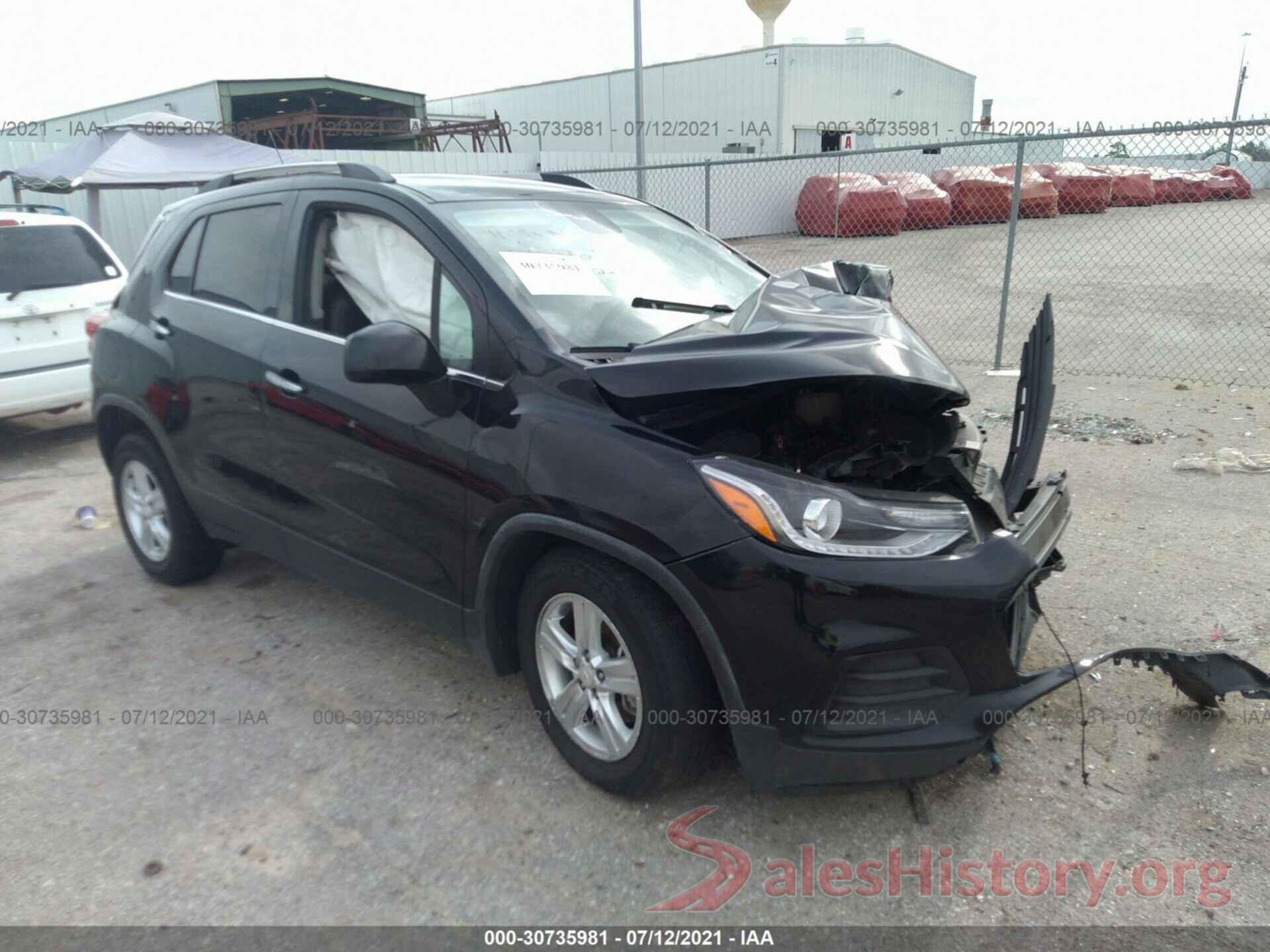 3GNCJLSBXHL278243 2017 CHEVROLET TRAX