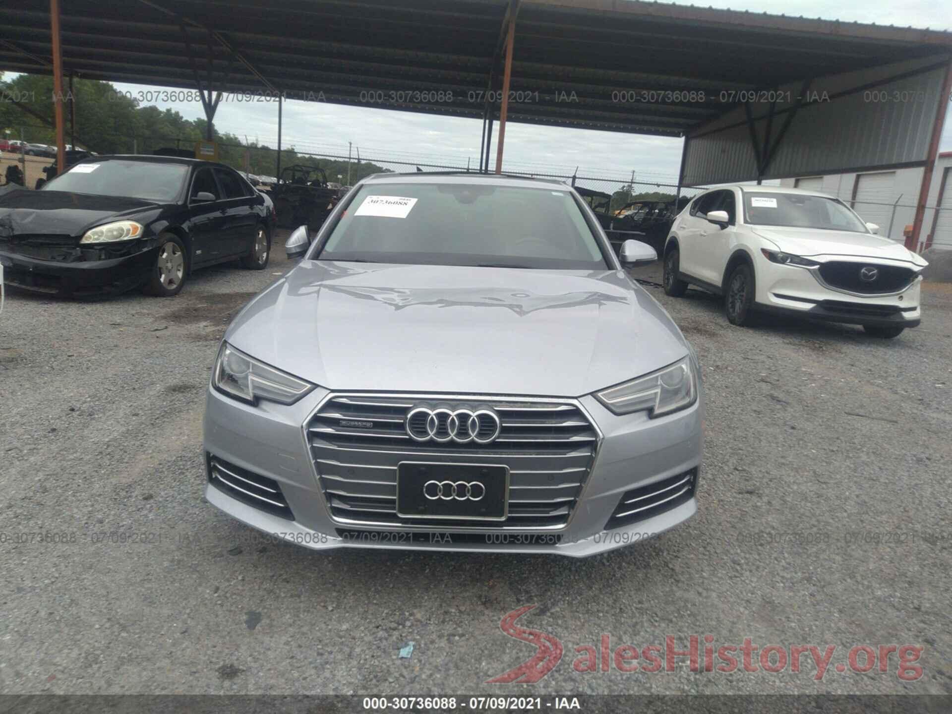 WAUANAF49HN002881 2017 AUDI A4