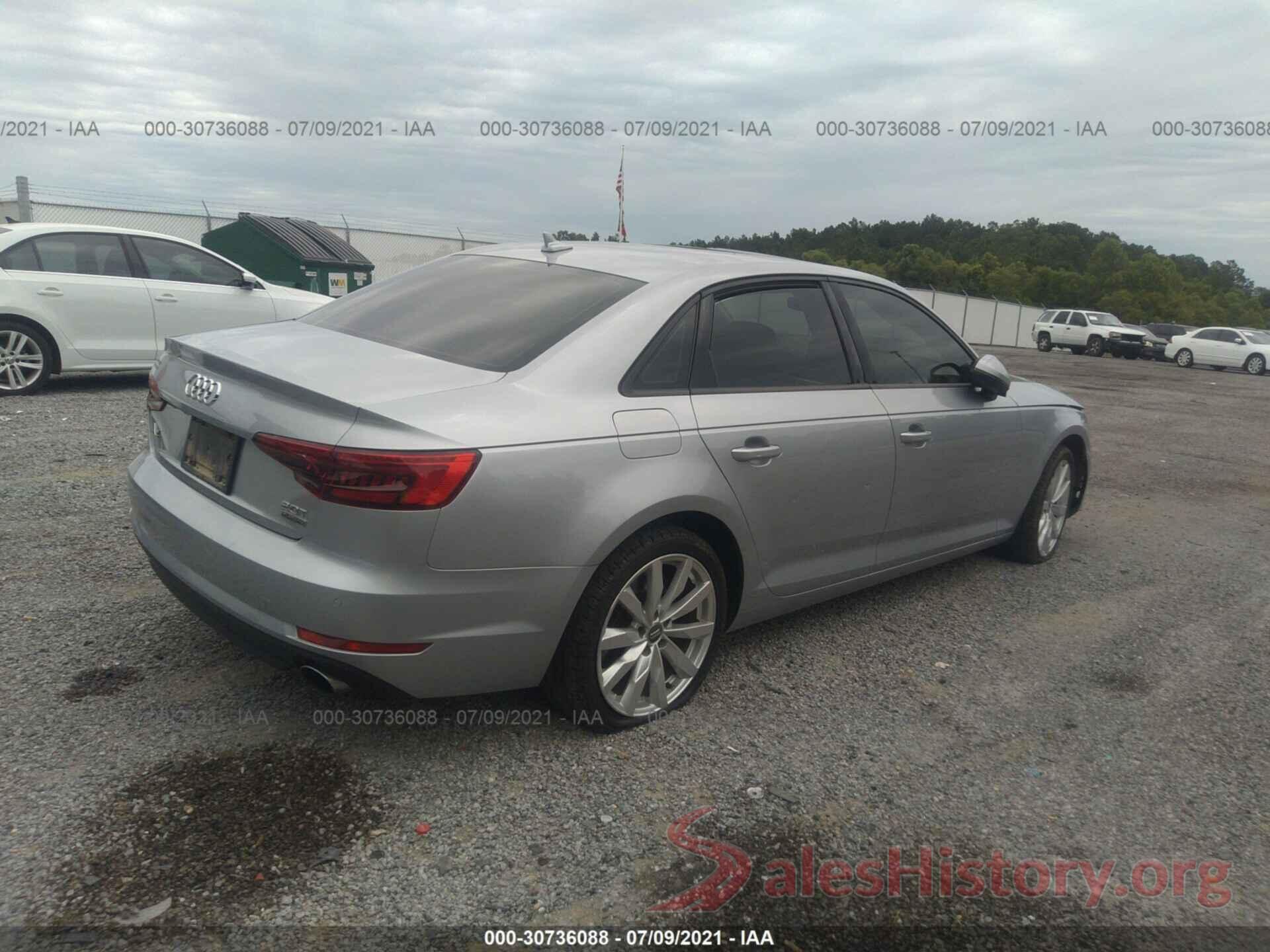 WAUANAF49HN002881 2017 AUDI A4