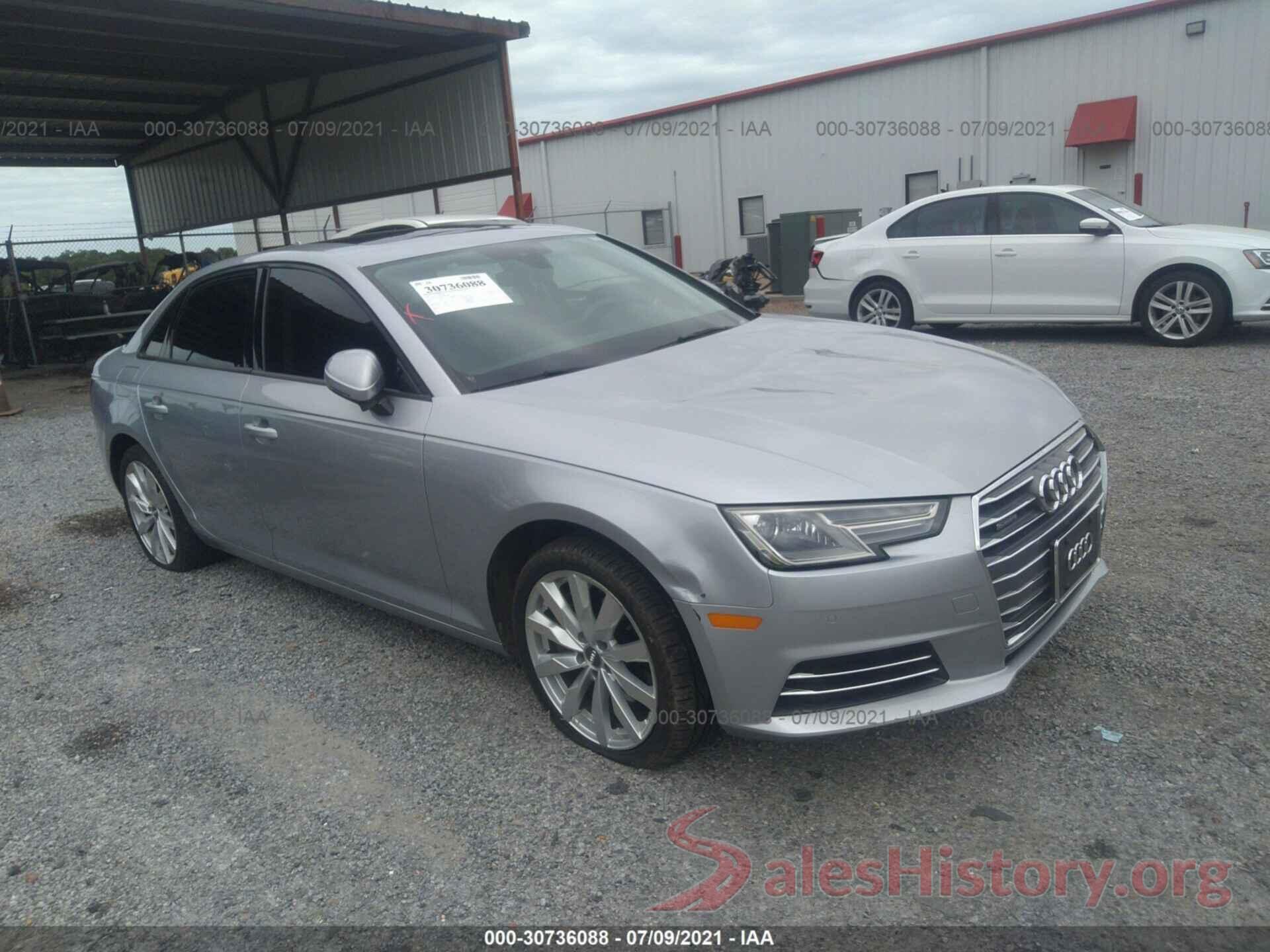 WAUANAF49HN002881 2017 AUDI A4