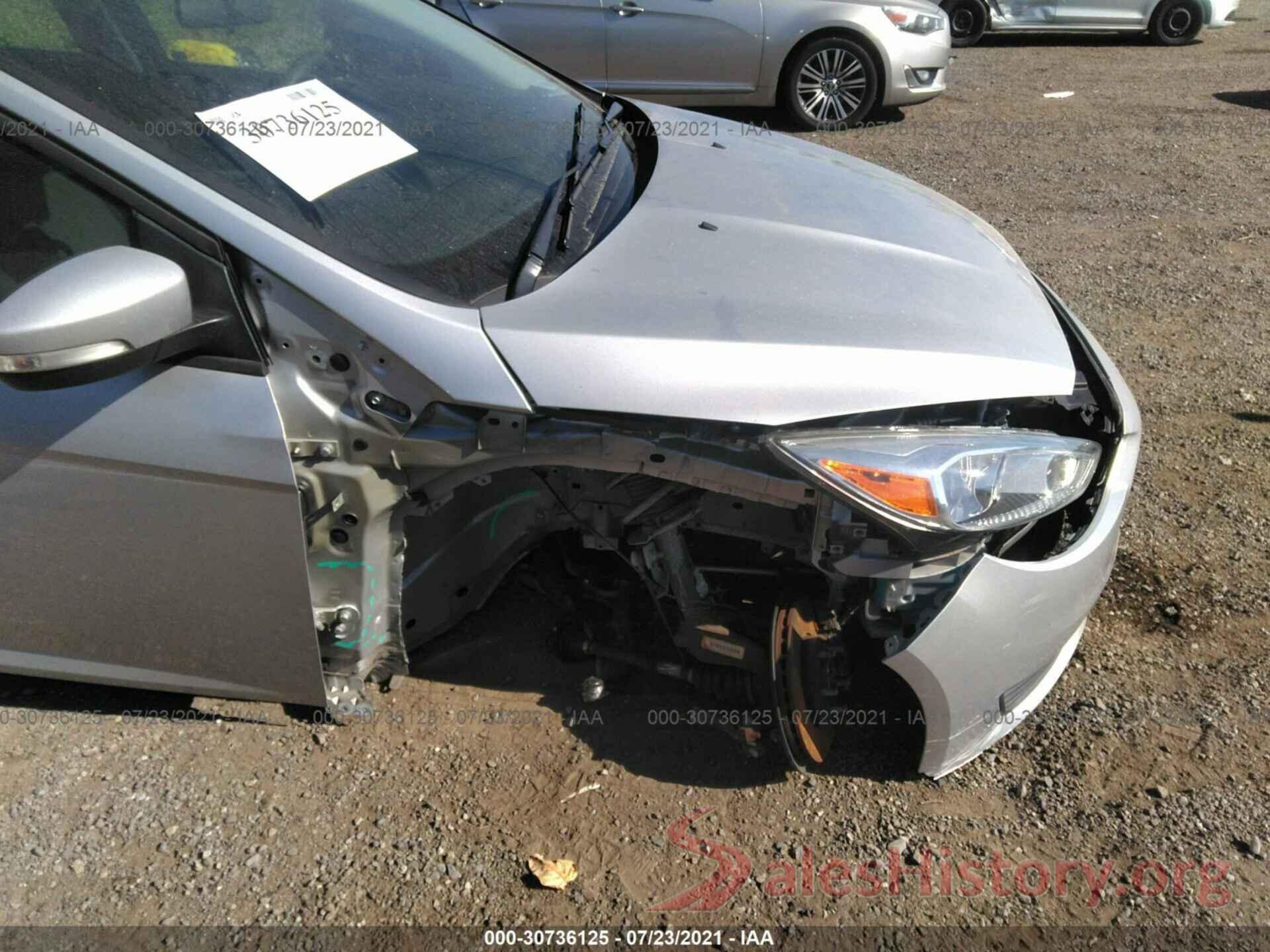 1FADP3F22GL258817 2016 FORD FOCUS