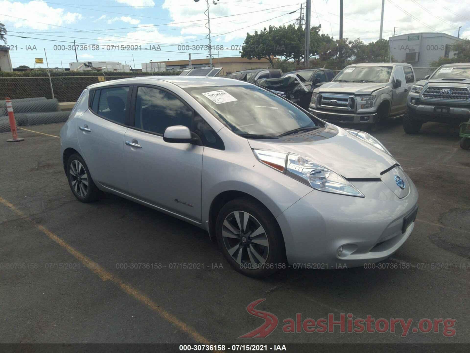 1N4BZ0CP9HC311465 2017 NISSAN LEAF