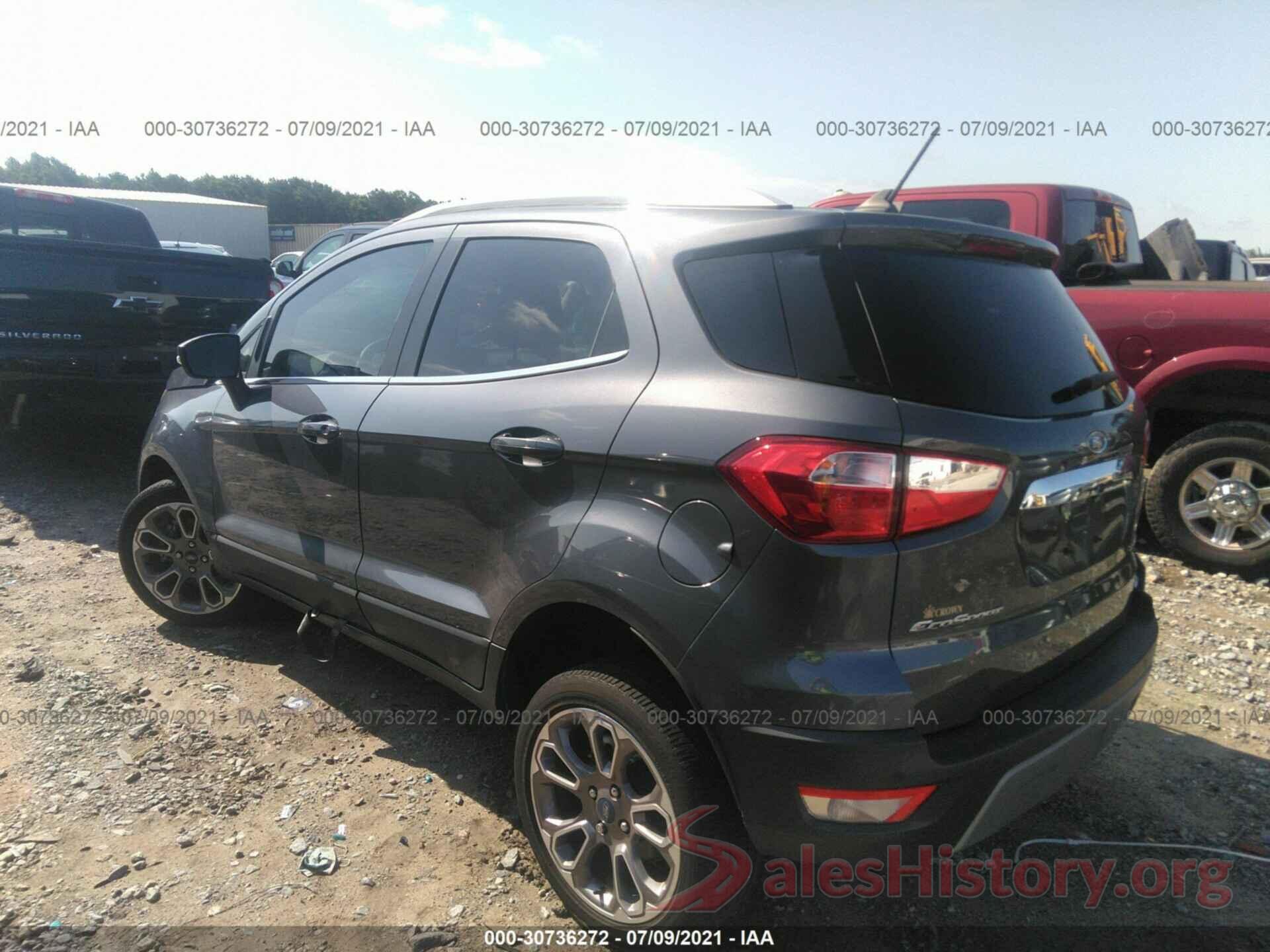 MAJ6S3KL7KC310909 2019 FORD ECOSPORT