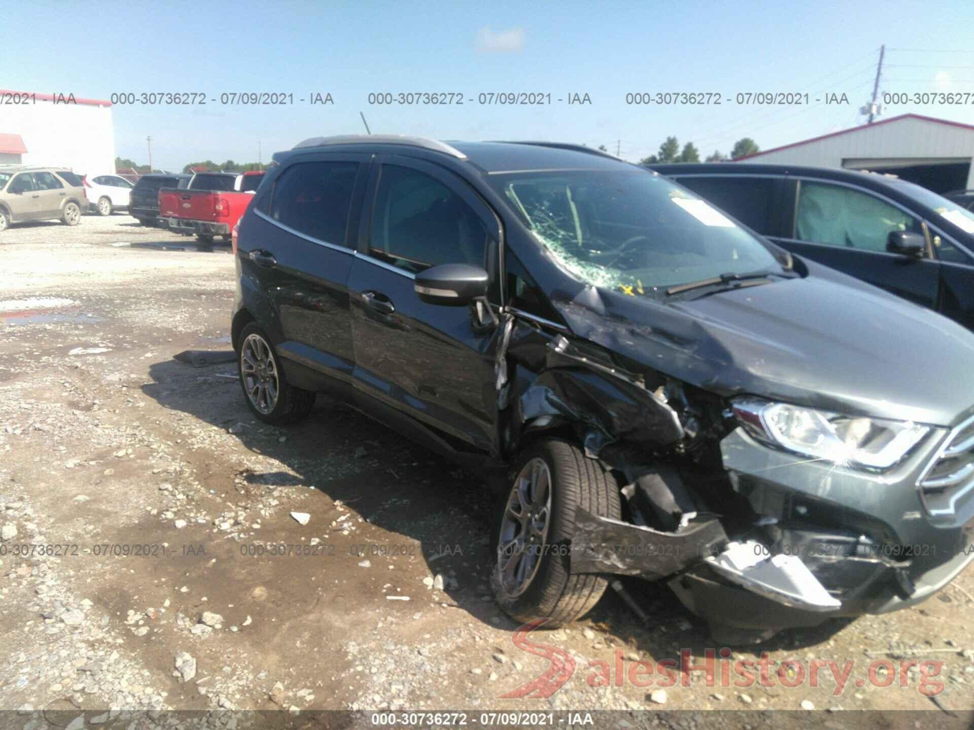 MAJ6S3KL7KC310909 2019 FORD ECOSPORT