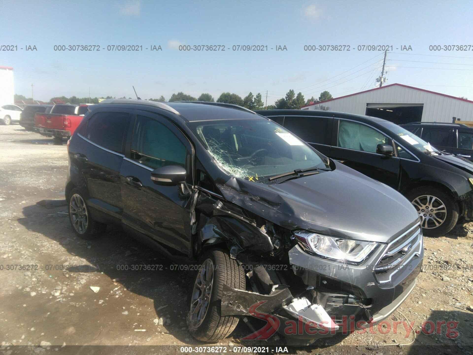 MAJ6S3KL7KC310909 2019 FORD ECOSPORT