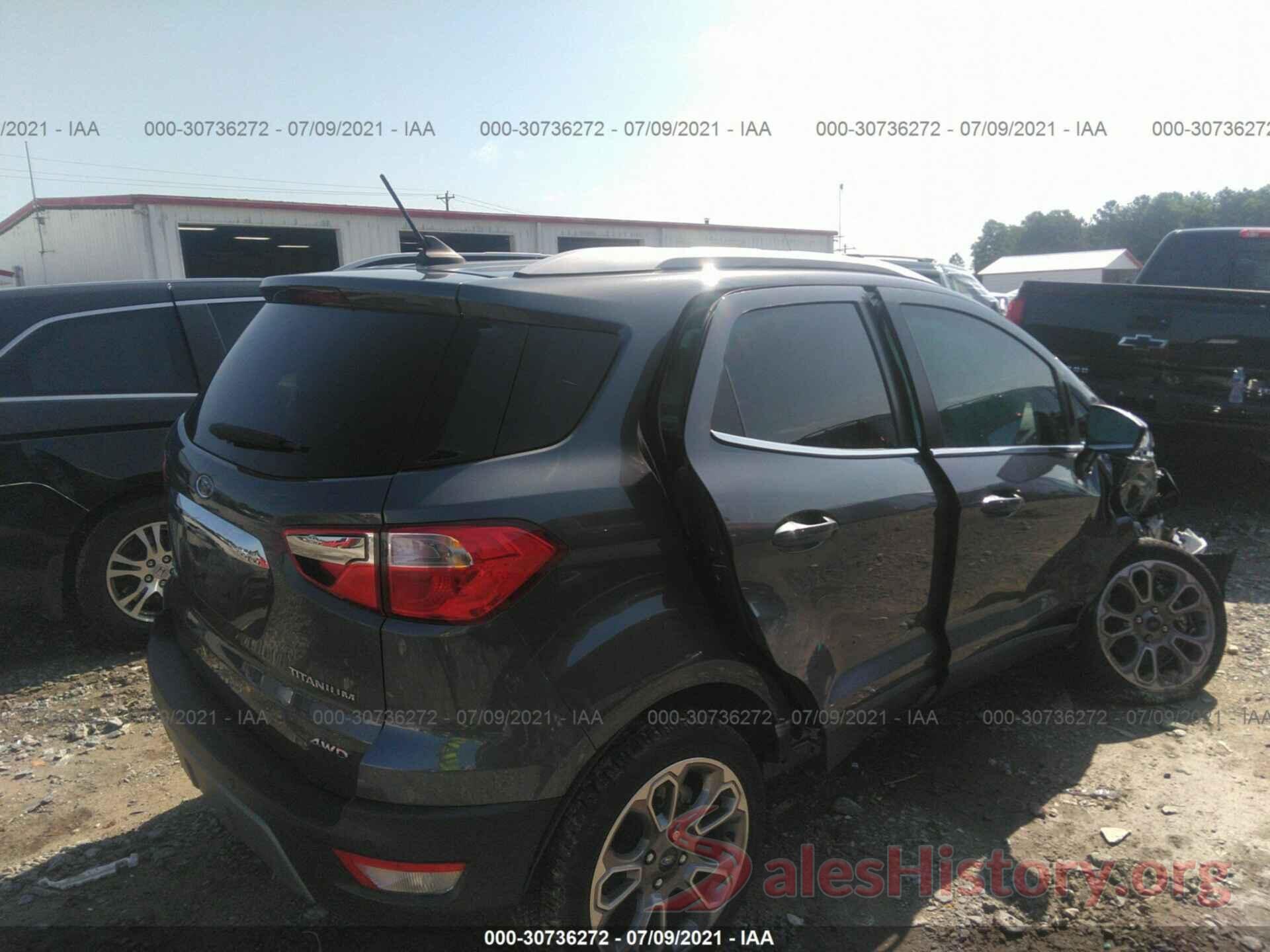 MAJ6S3KL7KC310909 2019 FORD ECOSPORT