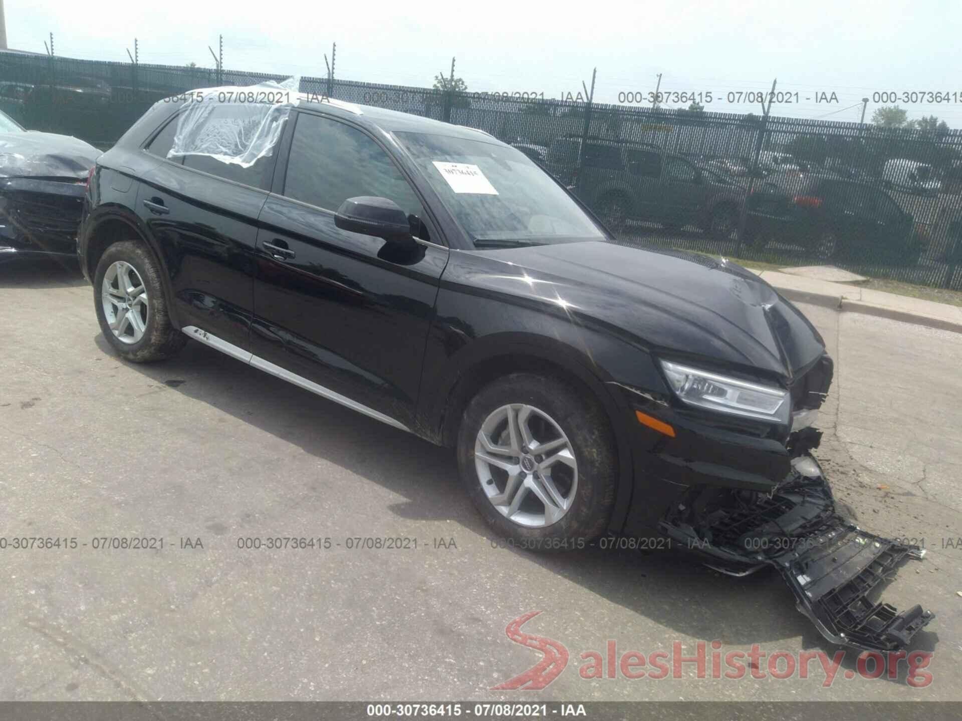 WA1ANAFY0J2035324 2018 AUDI Q5