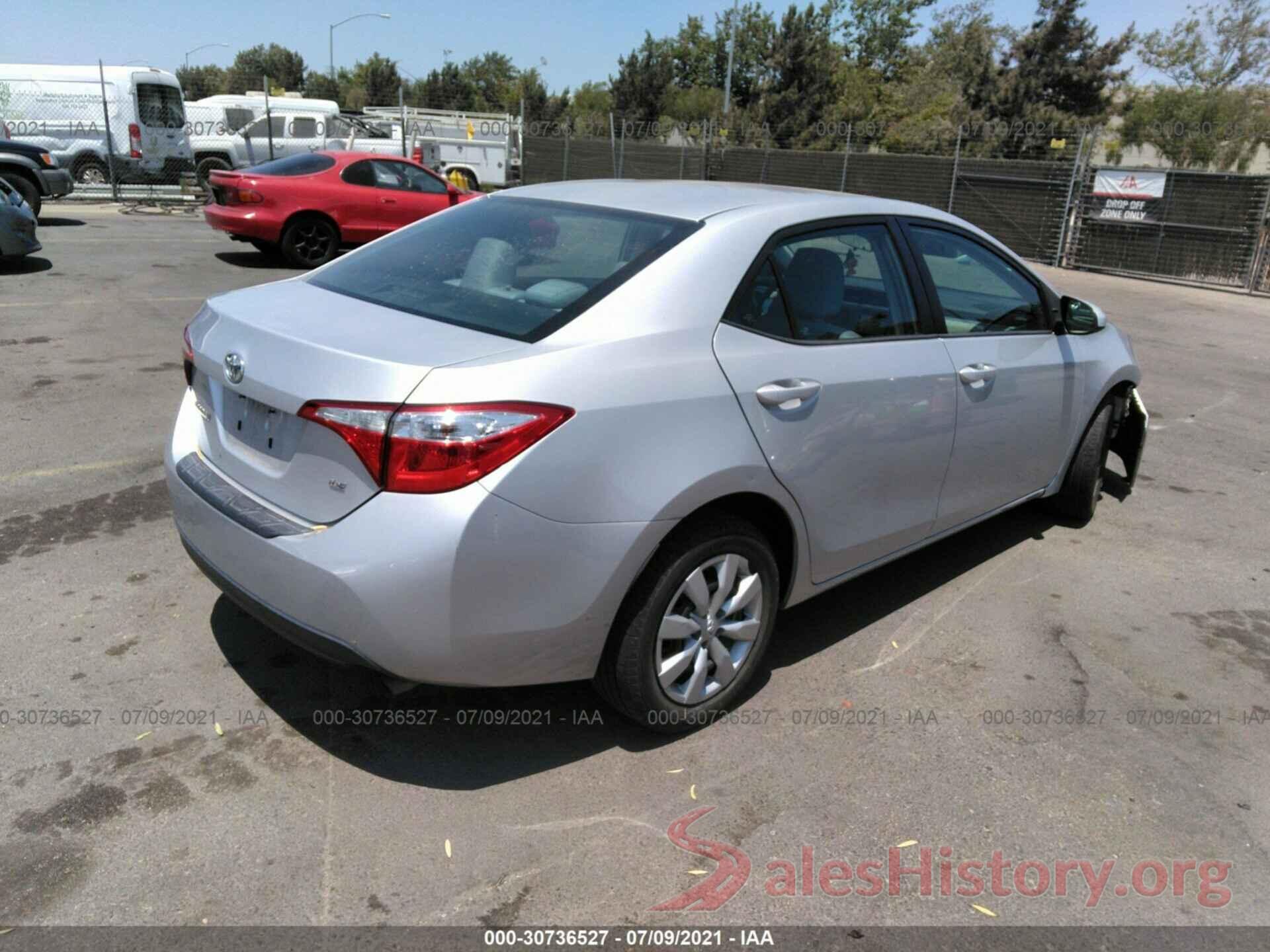 5YFBURHE6GP407631 2016 TOYOTA COROLLA