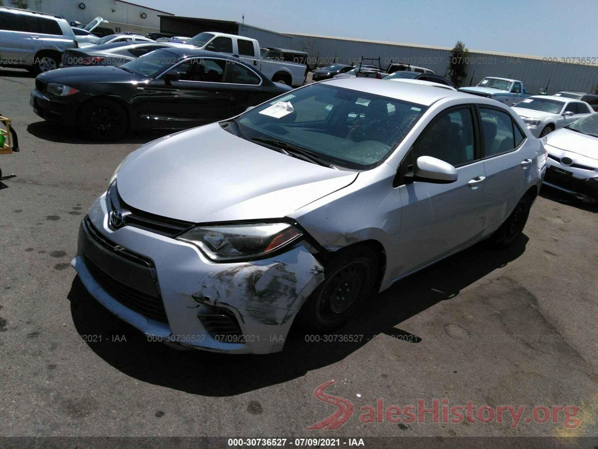 5YFBURHE6GP407631 2016 TOYOTA COROLLA