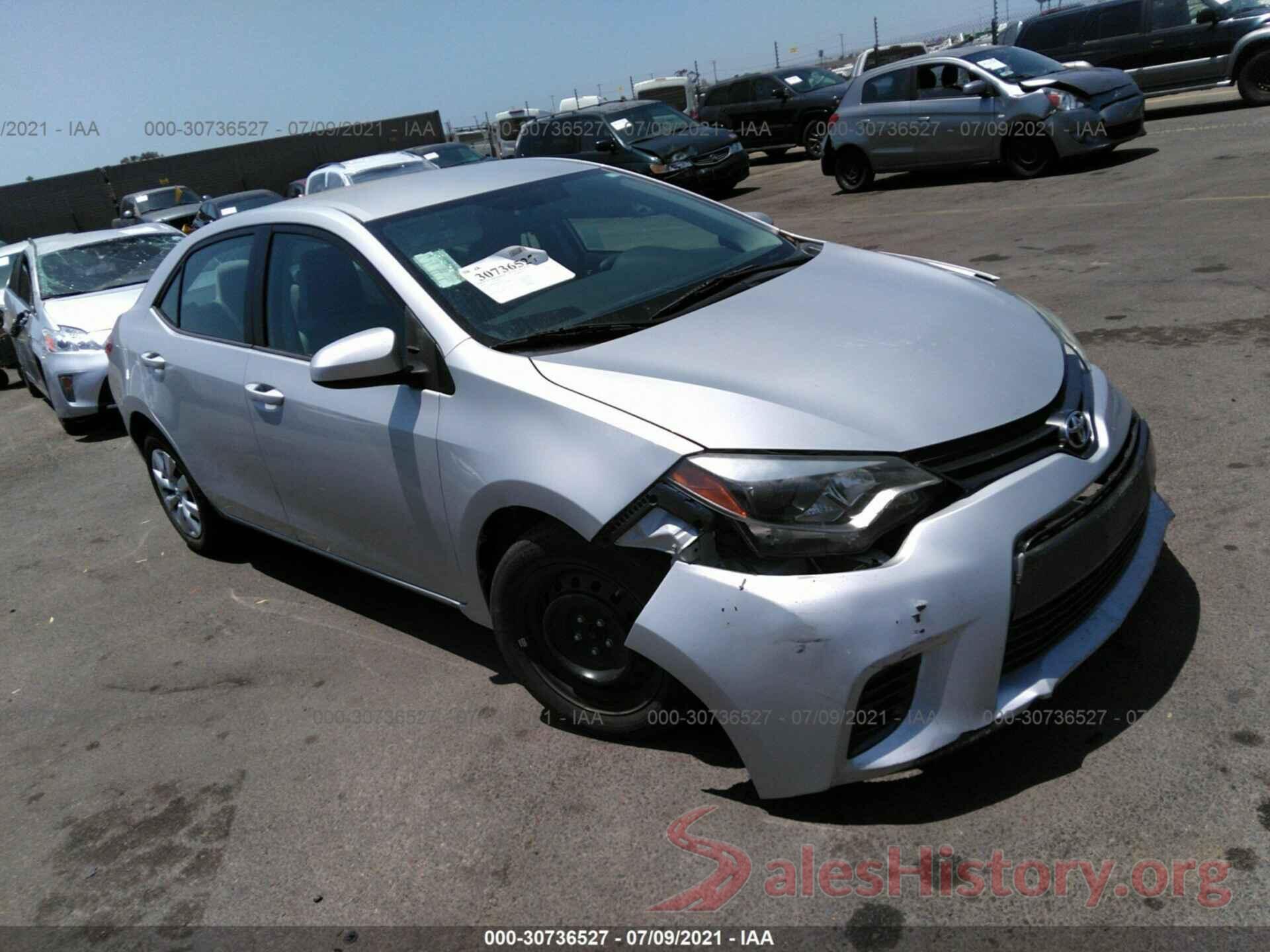 5YFBURHE6GP407631 2016 TOYOTA COROLLA