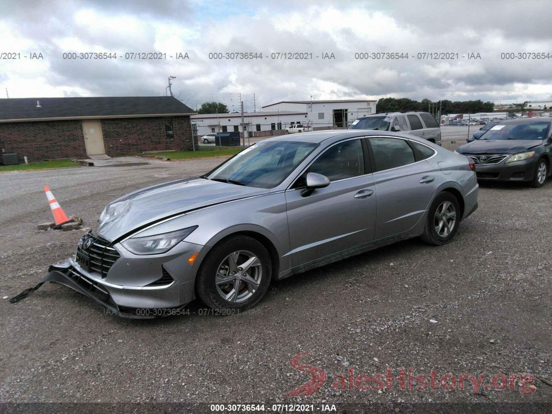 5NPEG4JA2MH078675 2021 HYUNDAI SONATA