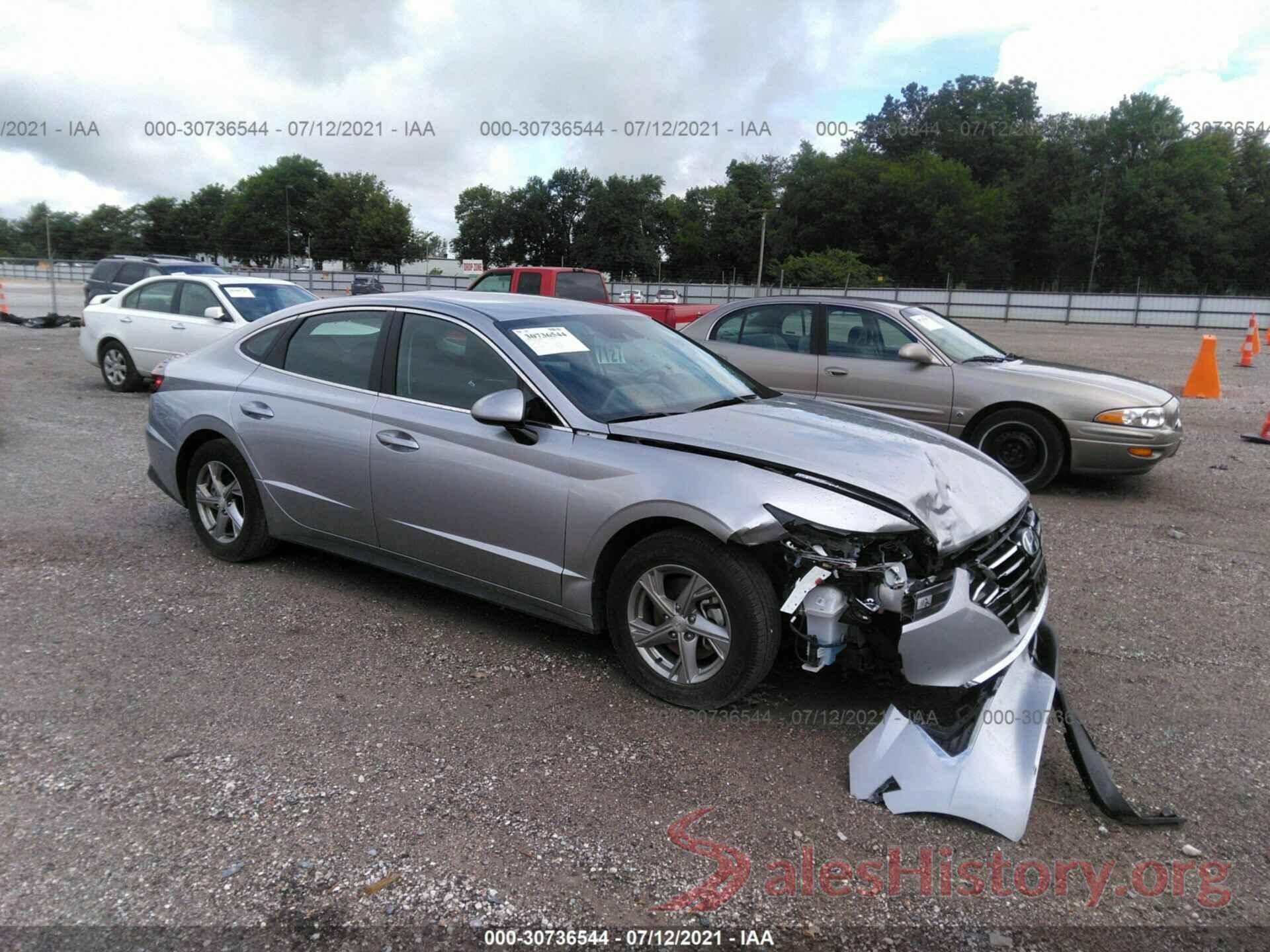 5NPEG4JA2MH078675 2021 HYUNDAI SONATA