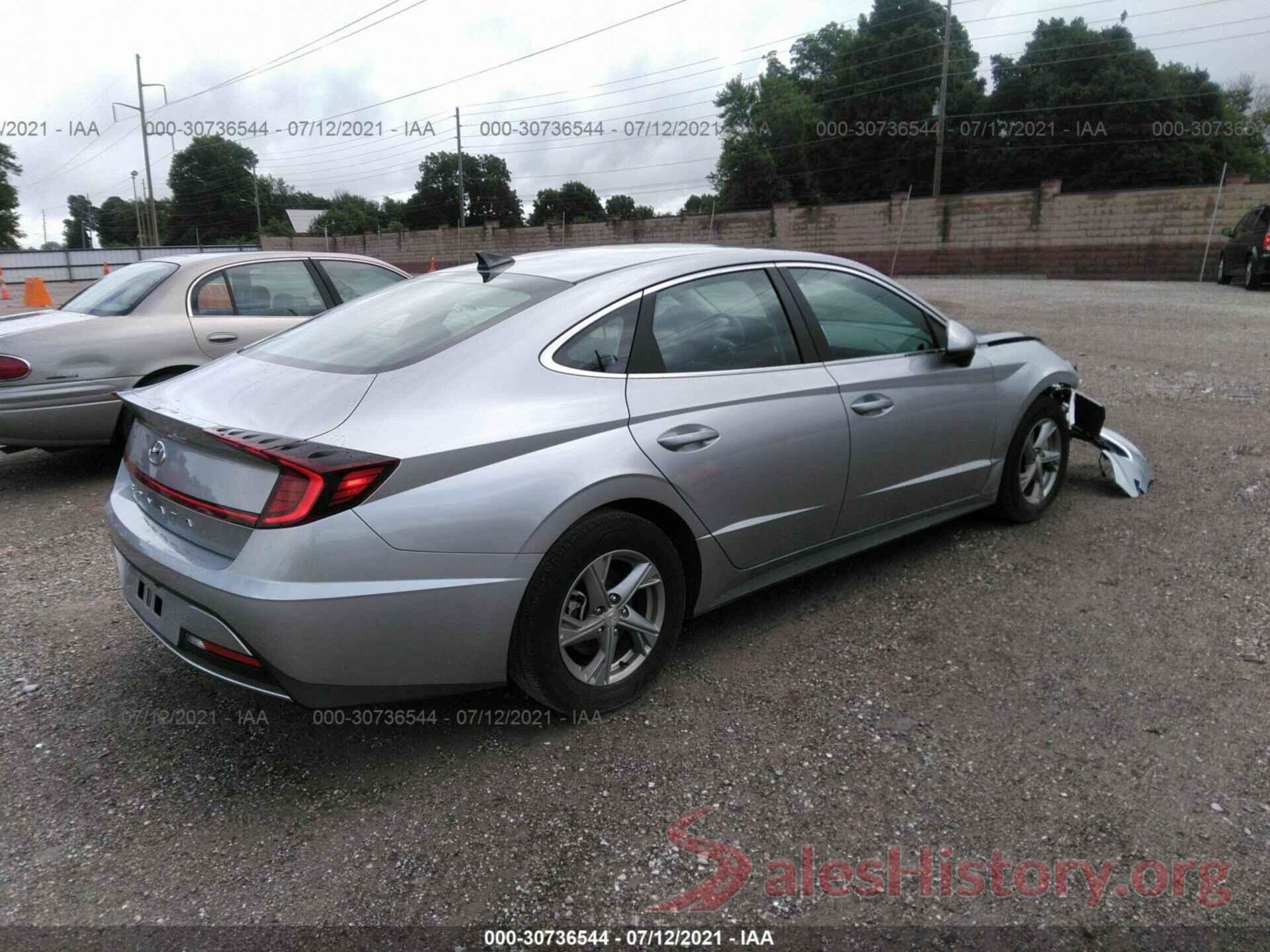 5NPEG4JA2MH078675 2021 HYUNDAI SONATA