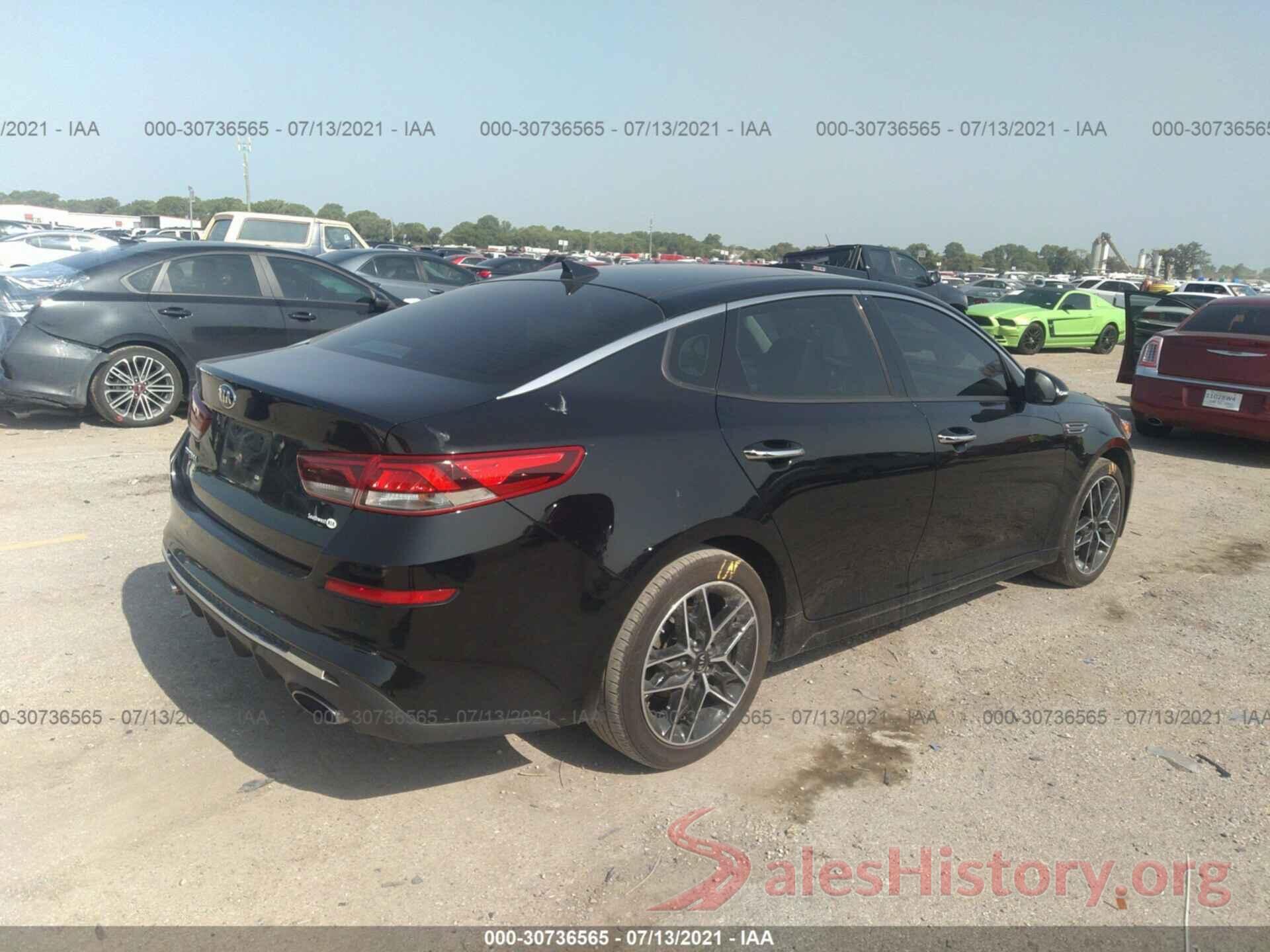 5XXGT4L37LG445521 2020 KIA OPTIMA