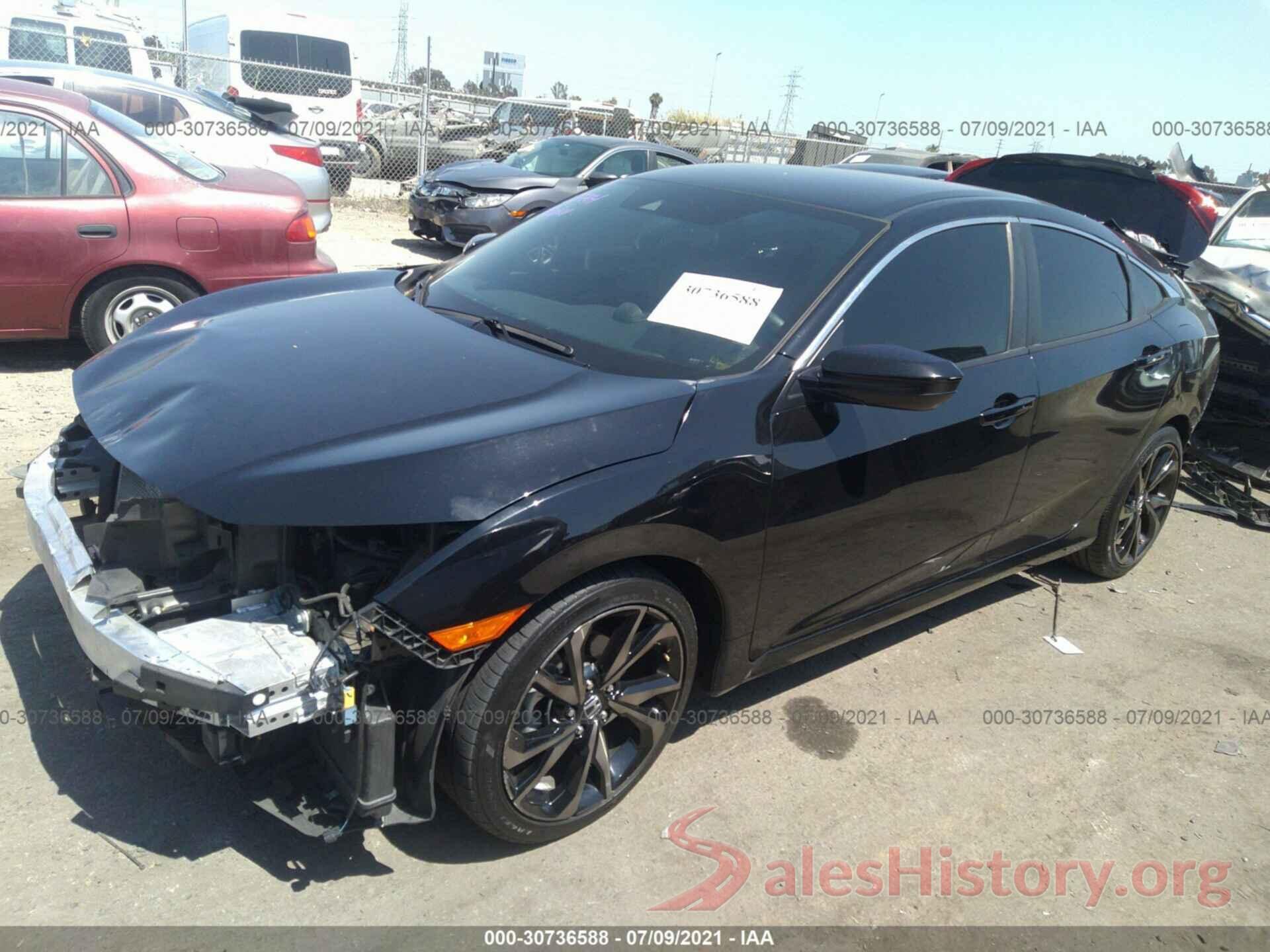 2HGFC2F80KH532097 2019 HONDA CIVIC SEDAN