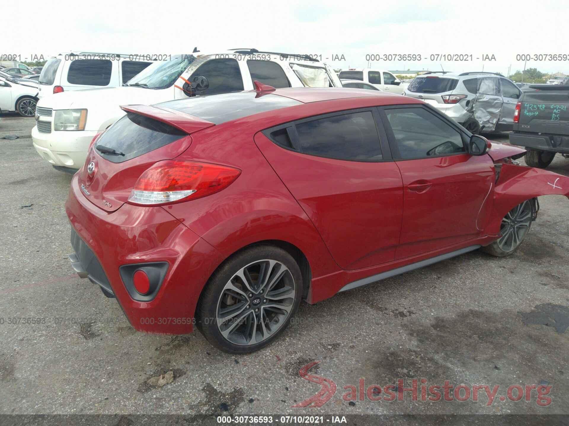 KMHTC6AE5GU286248 2016 HYUNDAI VELOSTER