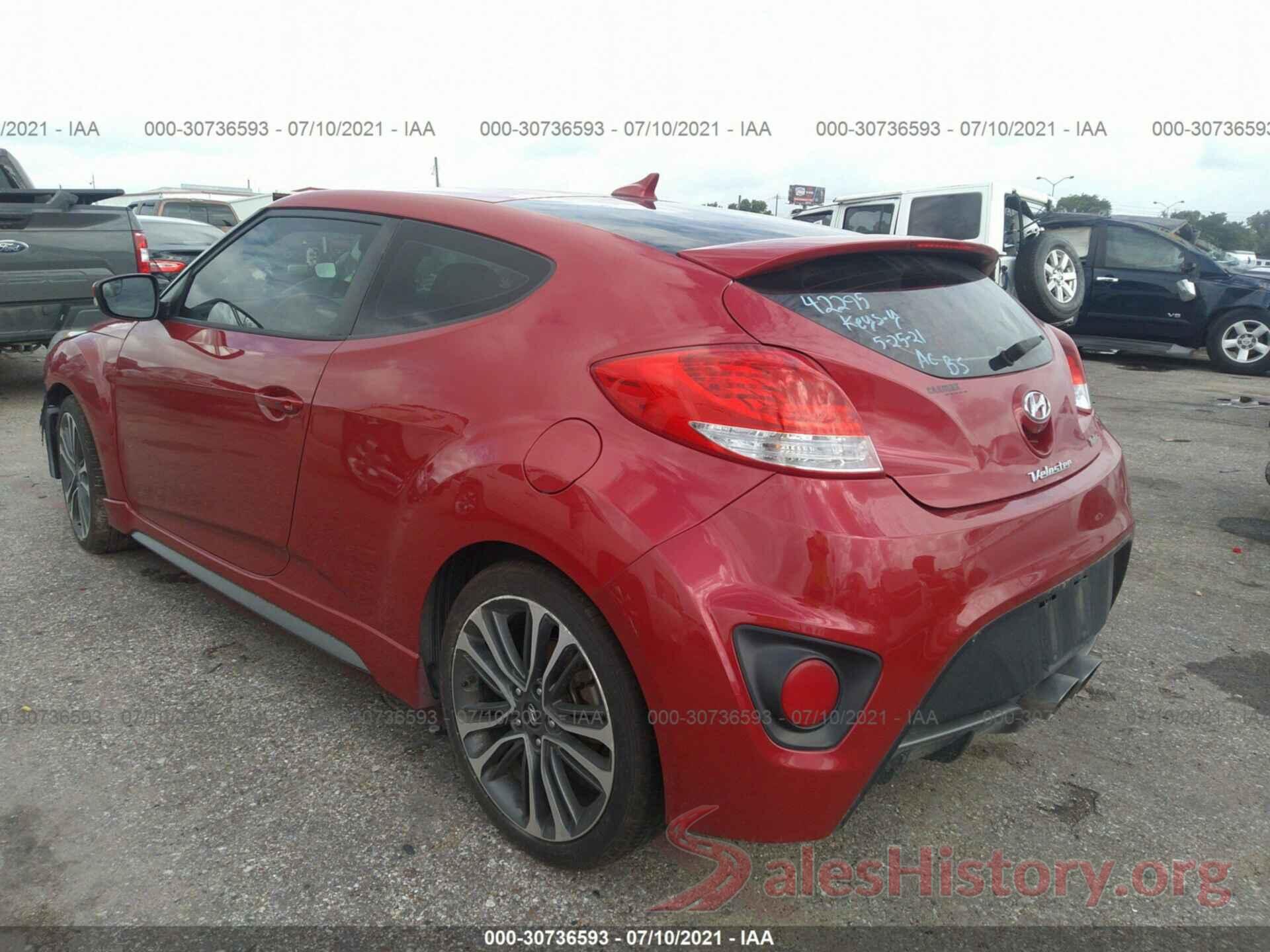 KMHTC6AE5GU286248 2016 HYUNDAI VELOSTER