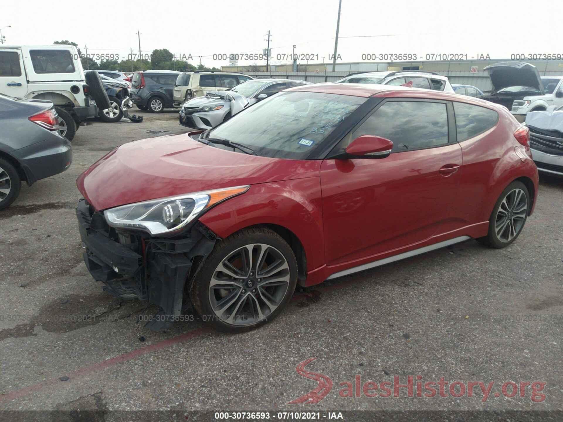 KMHTC6AE5GU286248 2016 HYUNDAI VELOSTER