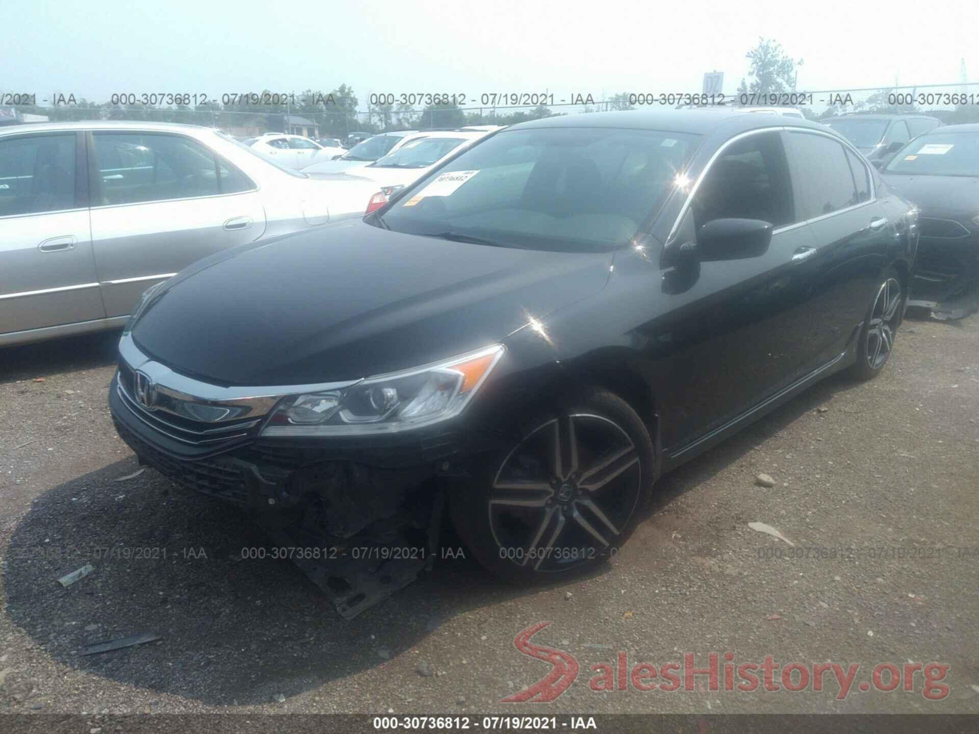 1HGCR2F59GA091440 2016 HONDA ACCORD SEDAN