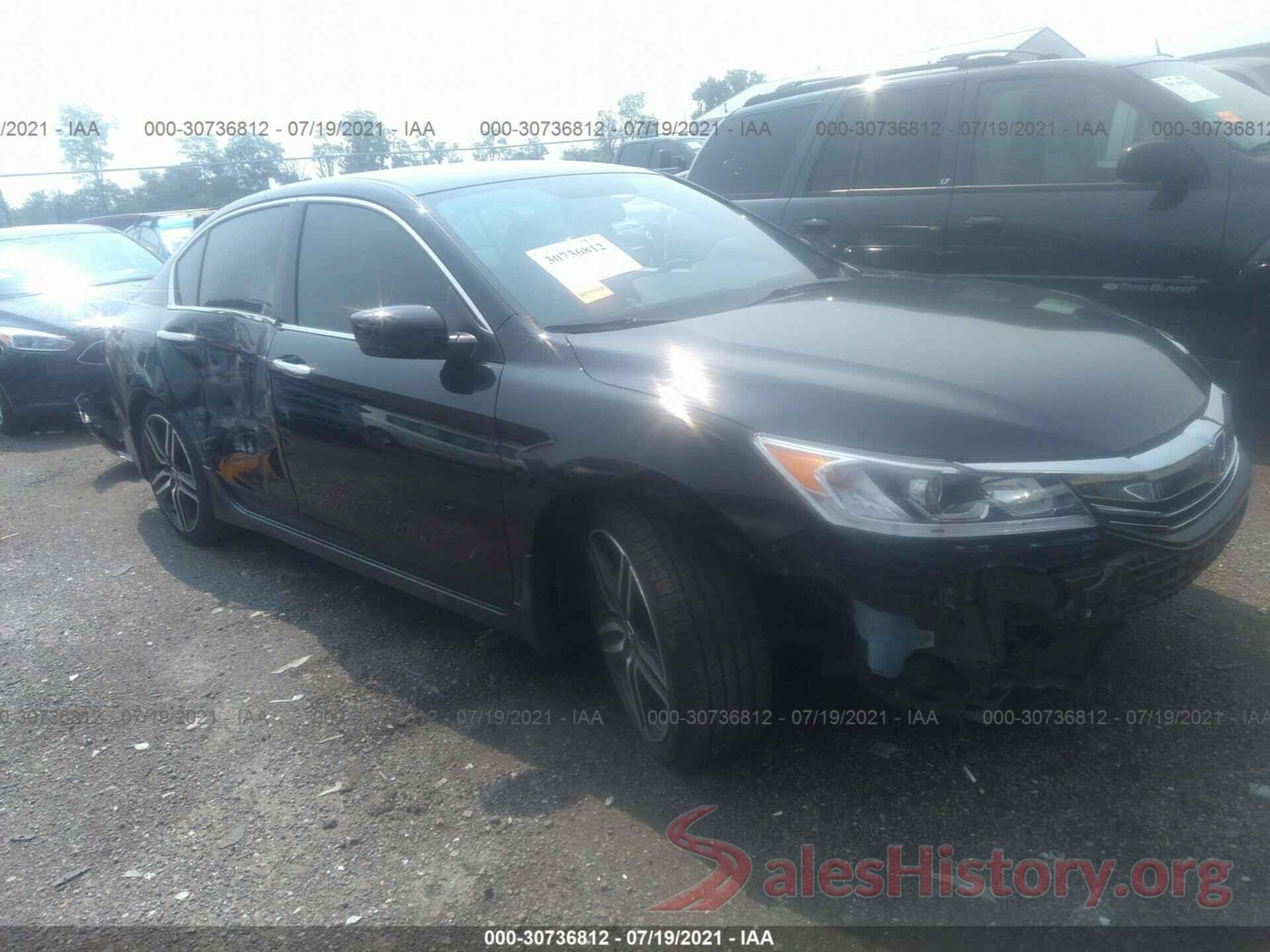 1HGCR2F59GA091440 2016 HONDA ACCORD SEDAN