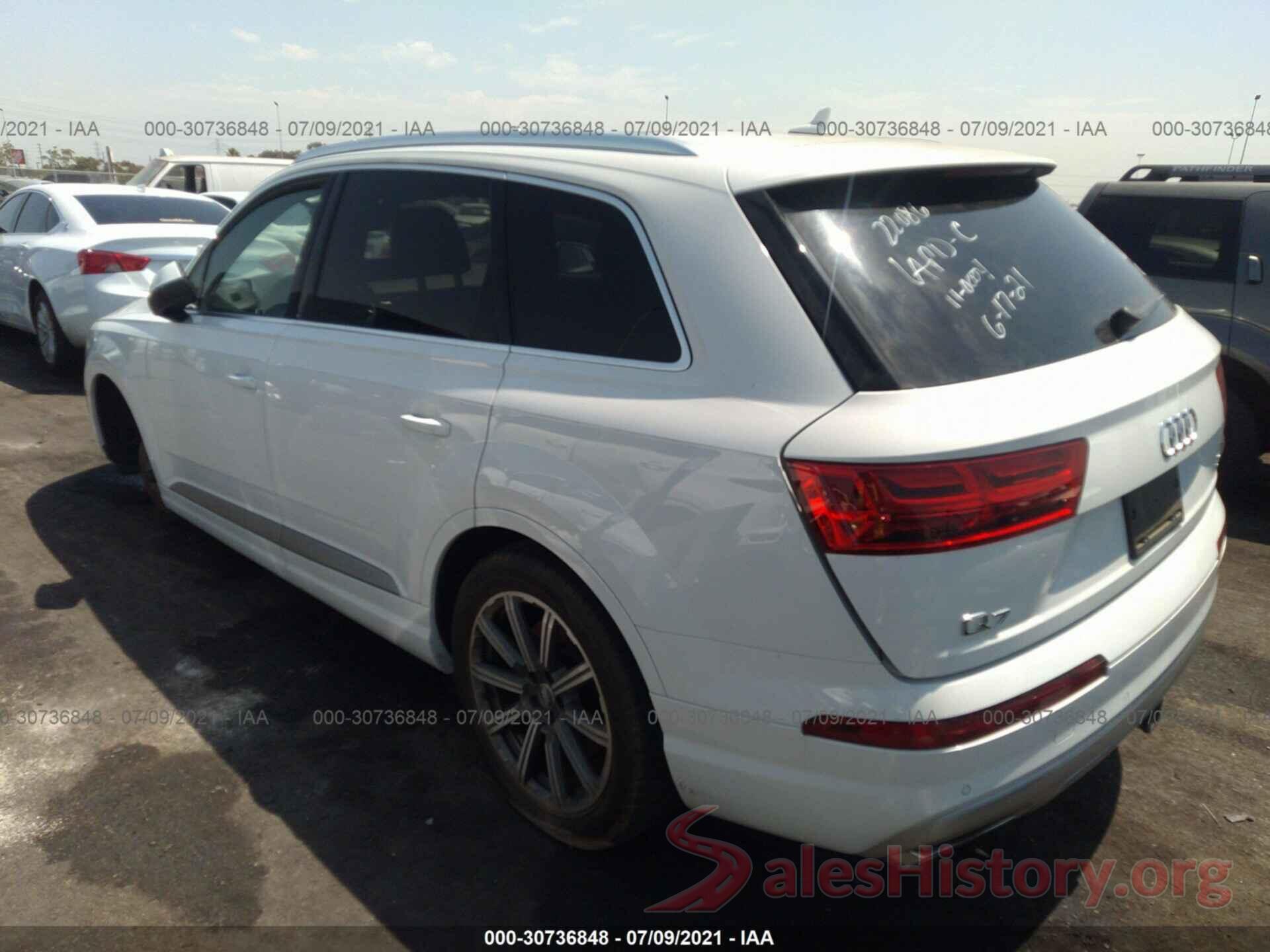 WA1LAAF72HD027025 2017 AUDI Q7