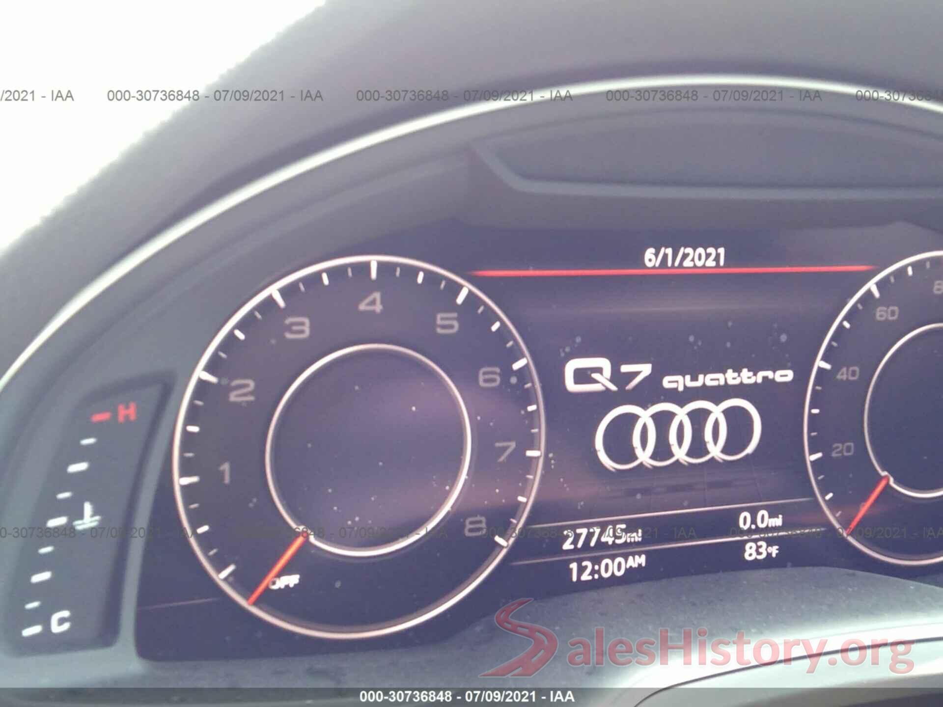 WA1LAAF72HD027025 2017 AUDI Q7