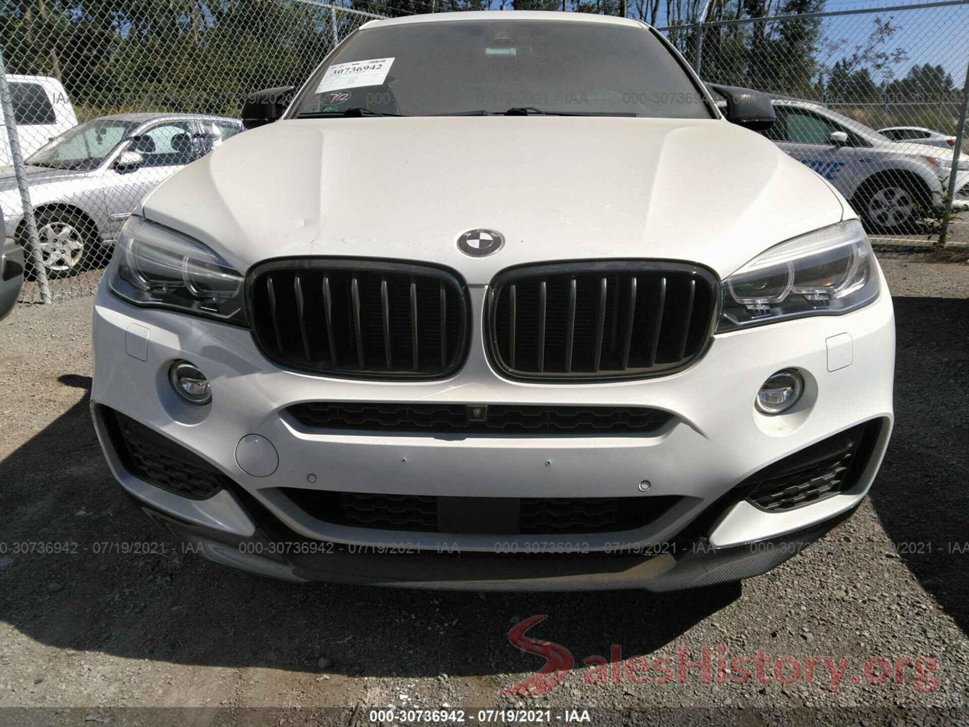 5UXKU2C38H0X47709 2017 BMW X6