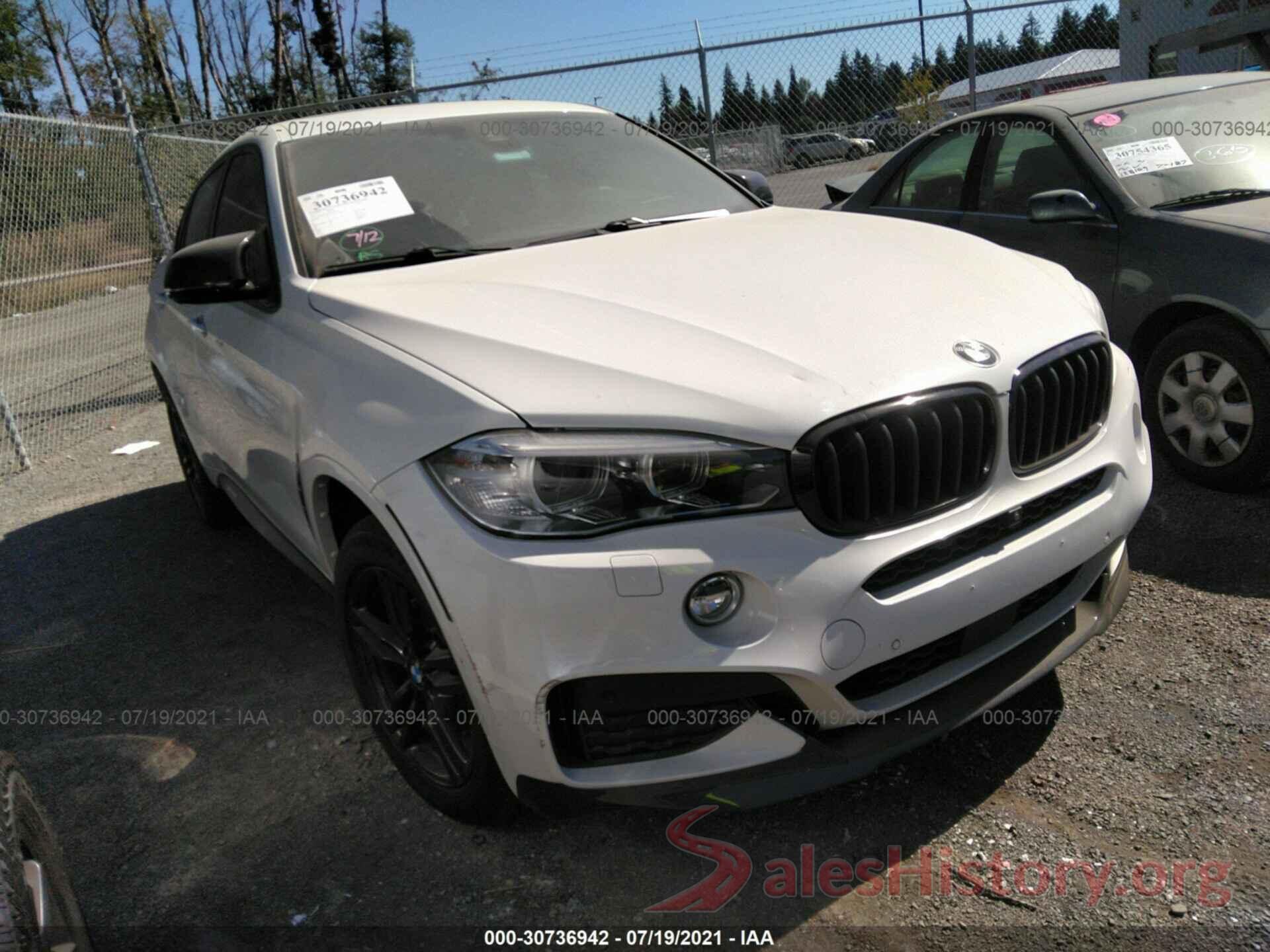 5UXKU2C38H0X47709 2017 BMW X6