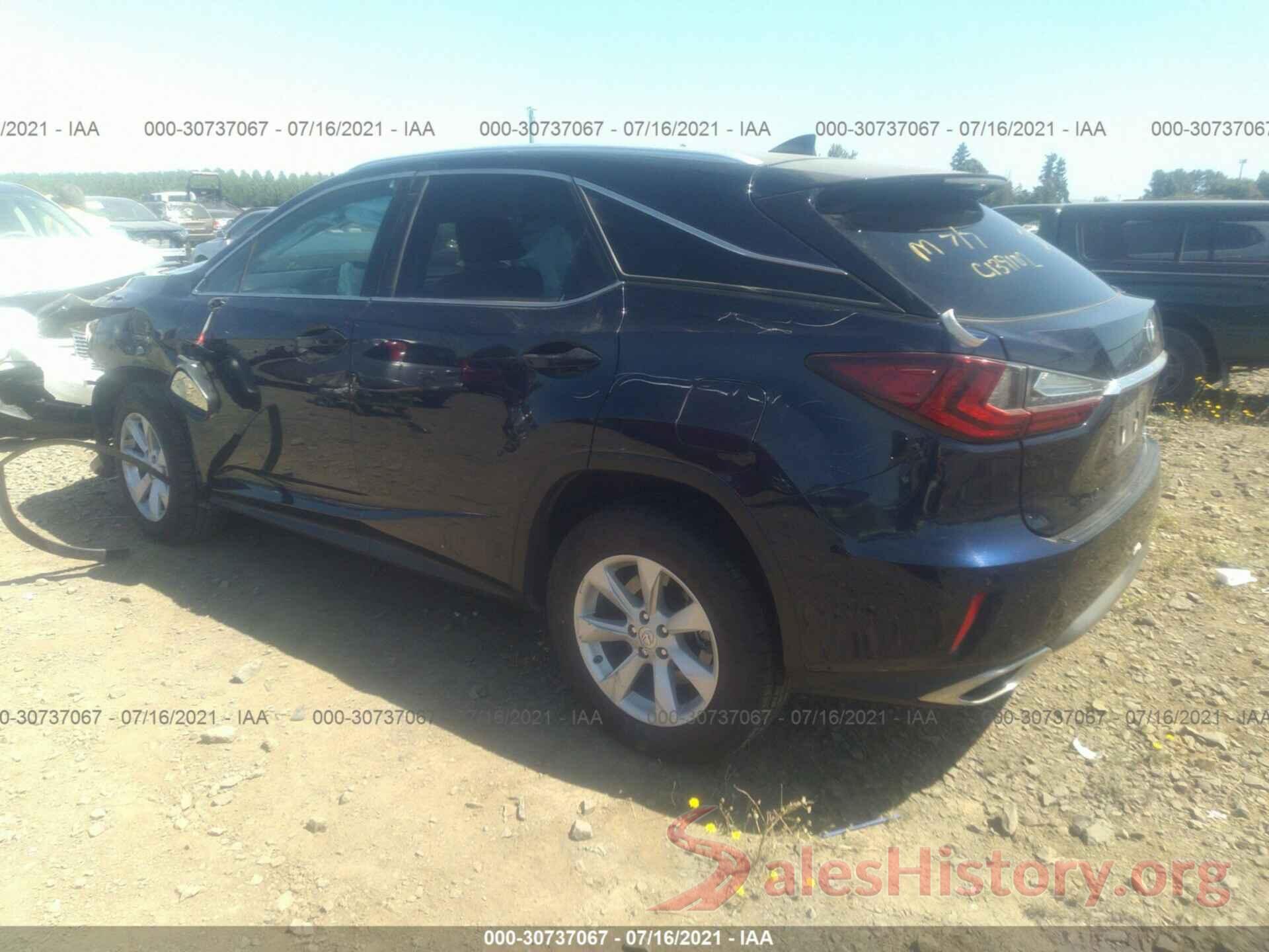 2T2BZMCA0HC073490 2017 LEXUS RX