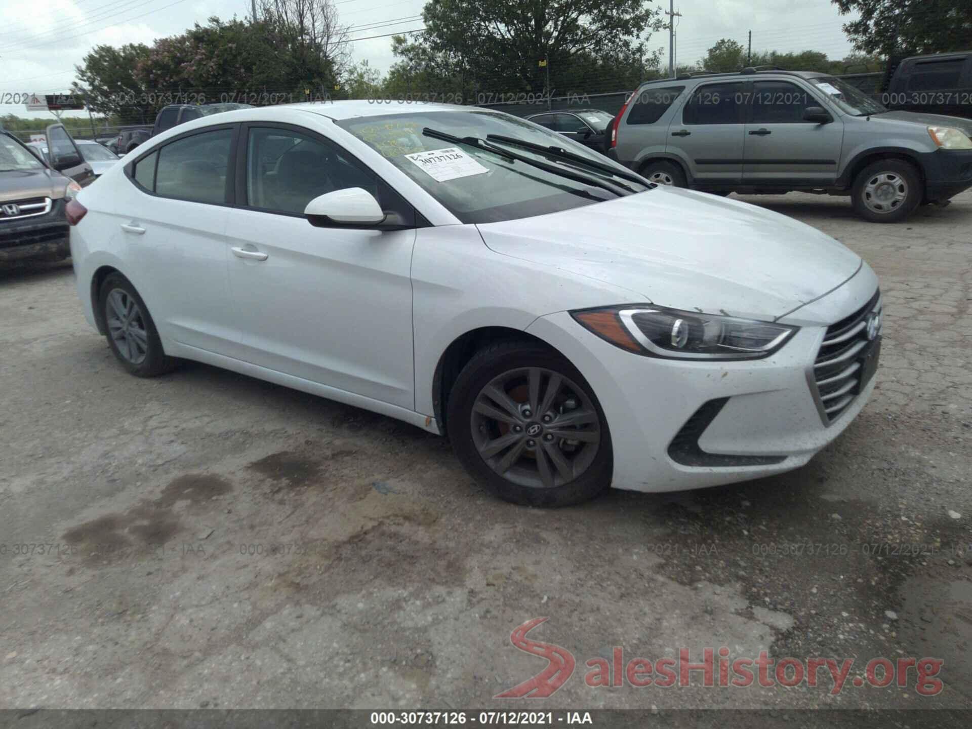 5NPD84LF8HH064223 2017 HYUNDAI ELANTRA