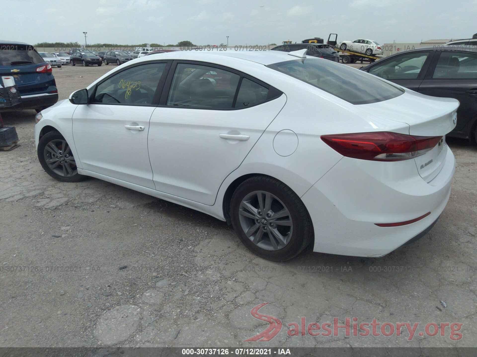 5NPD84LF8HH064223 2017 HYUNDAI ELANTRA