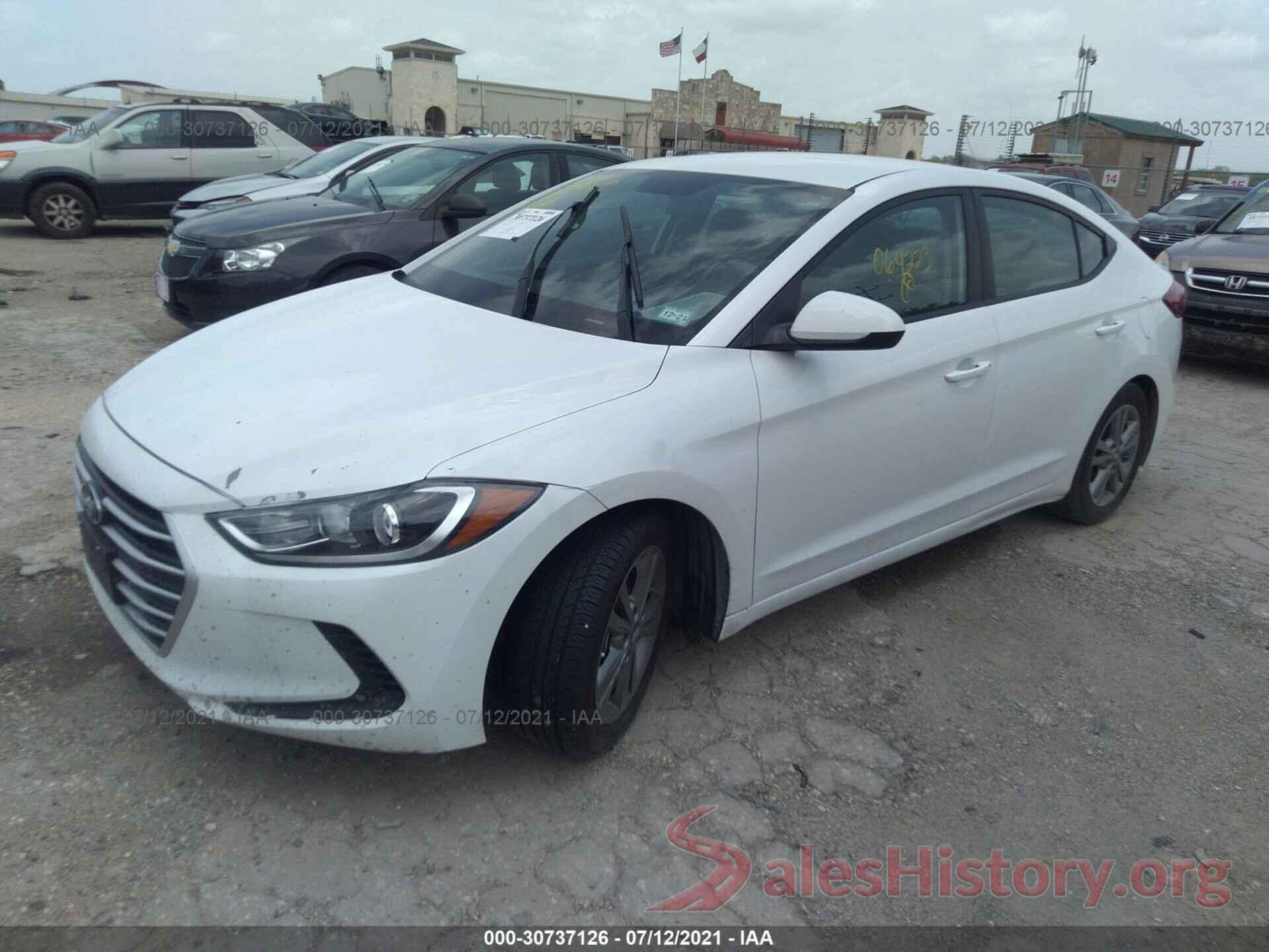 5NPD84LF8HH064223 2017 HYUNDAI ELANTRA