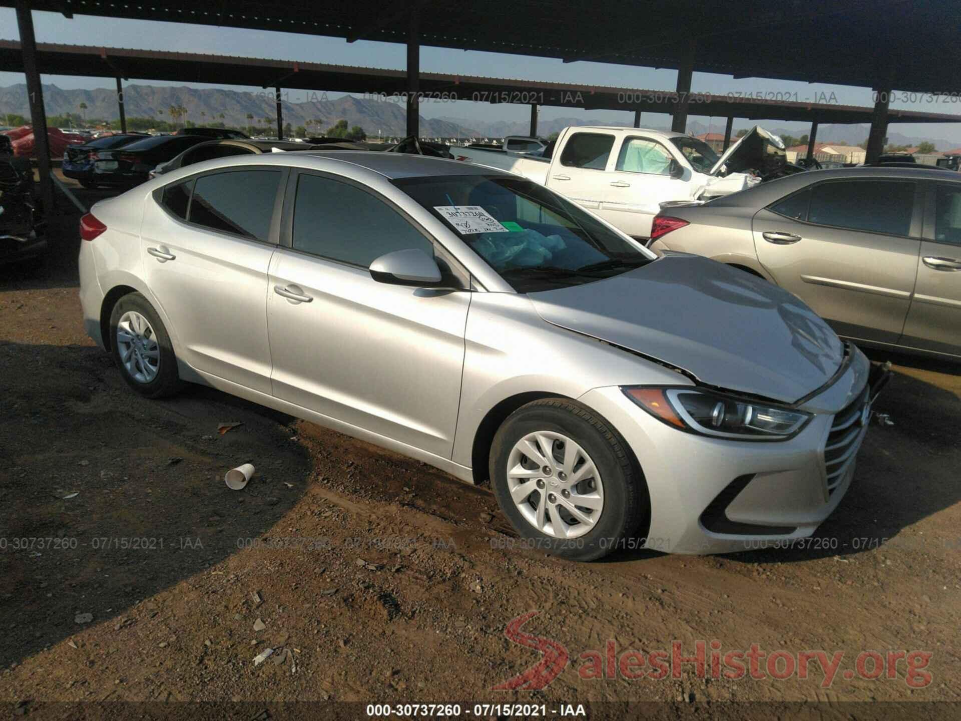 5NPD74LF5JH393129 2018 HYUNDAI ELANTRA