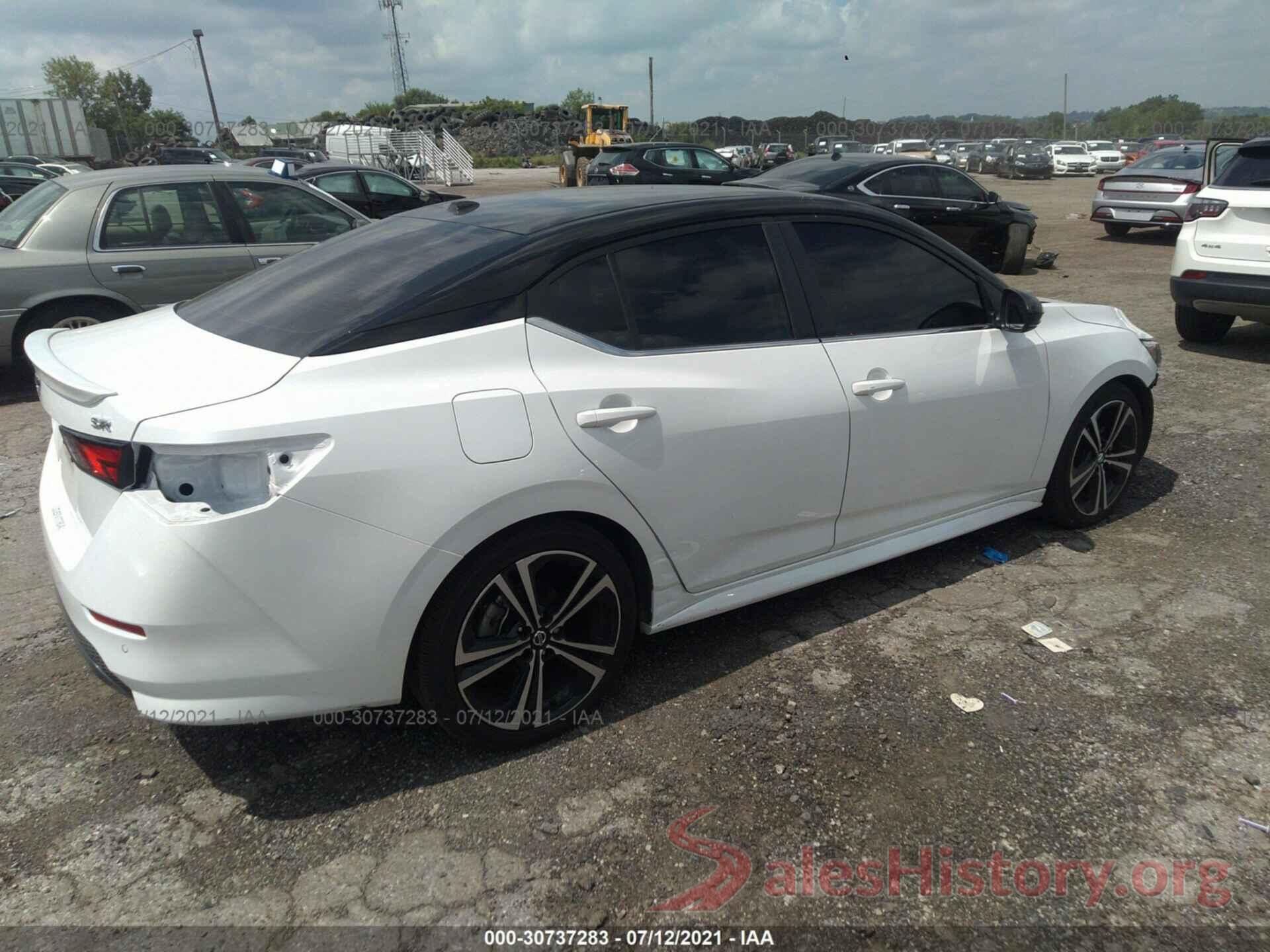 3N1AB8DV2LY300767 2020 NISSAN SENTRA