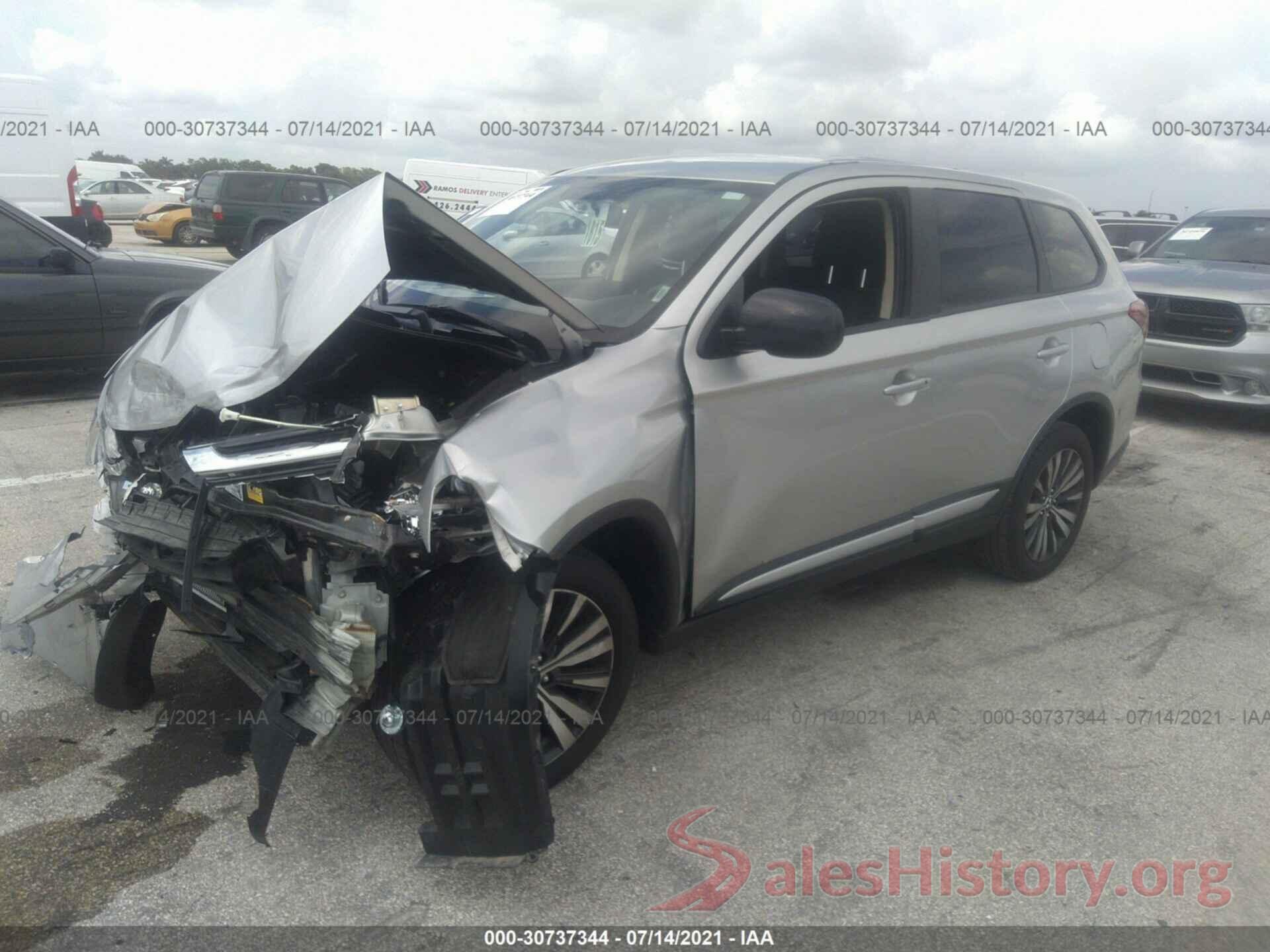 JA4AZ3A31LZ026654 2020 MITSUBISHI OUTLANDER