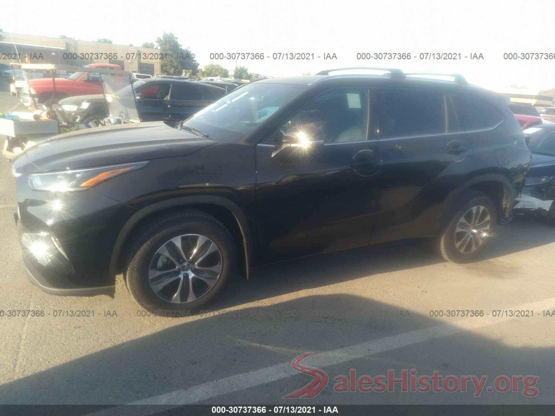 5TDHZRBH0MS084744 2021 TOYOTA HIGHLANDER