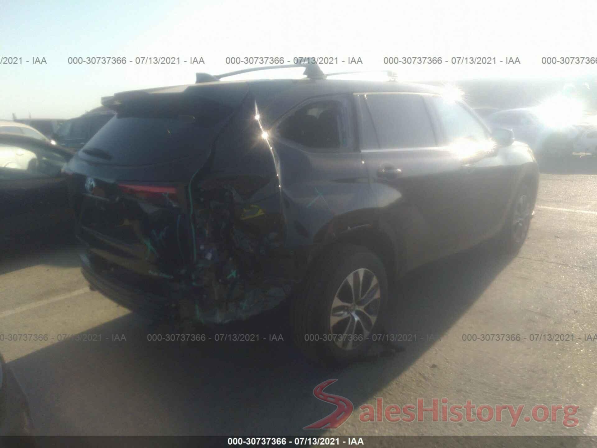 5TDHZRBH0MS084744 2021 TOYOTA HIGHLANDER