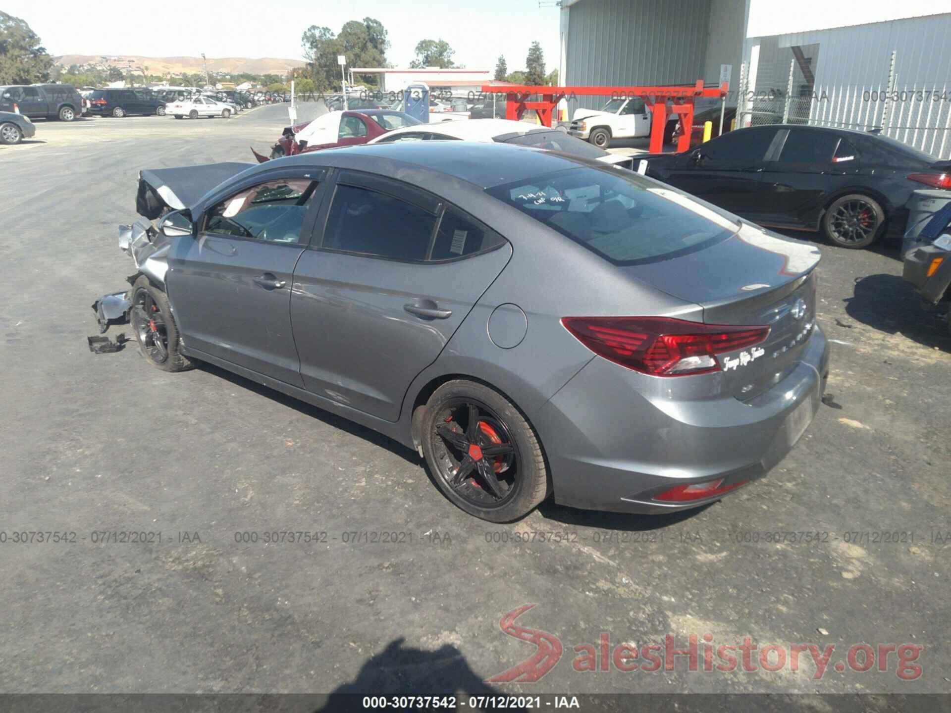 KMHD74LF6KU784874 2019 HYUNDAI ELANTRA