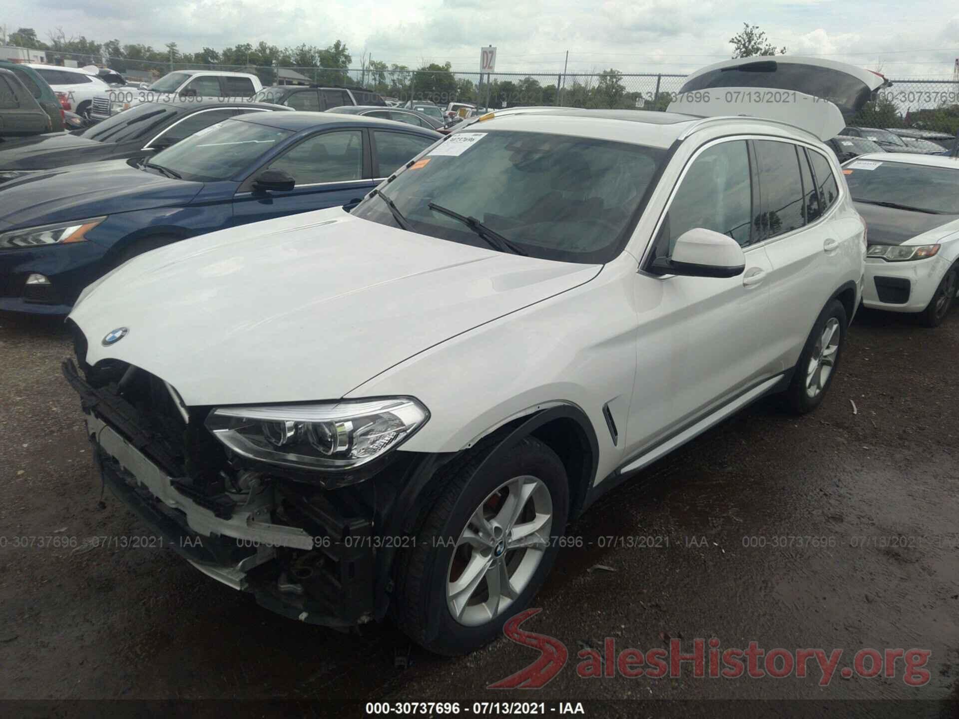 5UXTY5C06L9B65082 2020 BMW X3