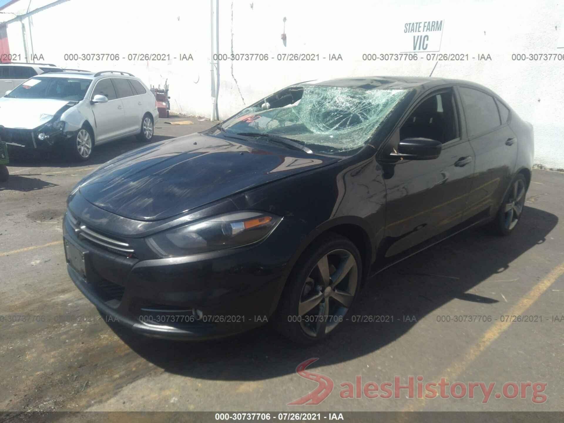 1C3CDFEB5GD577838 2016 DODGE DART