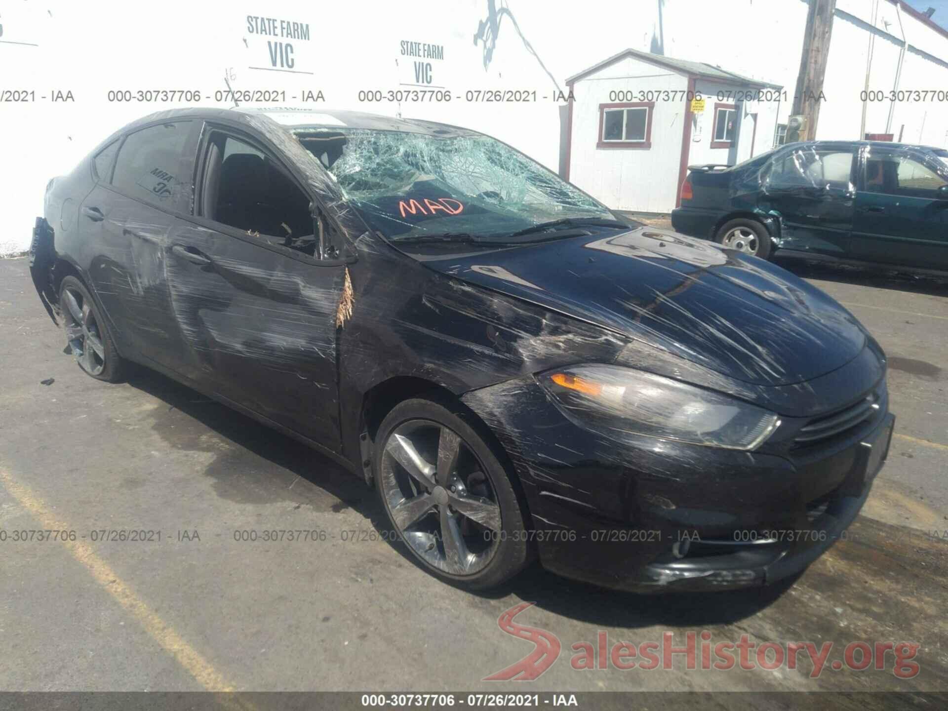 1C3CDFEB5GD577838 2016 DODGE DART