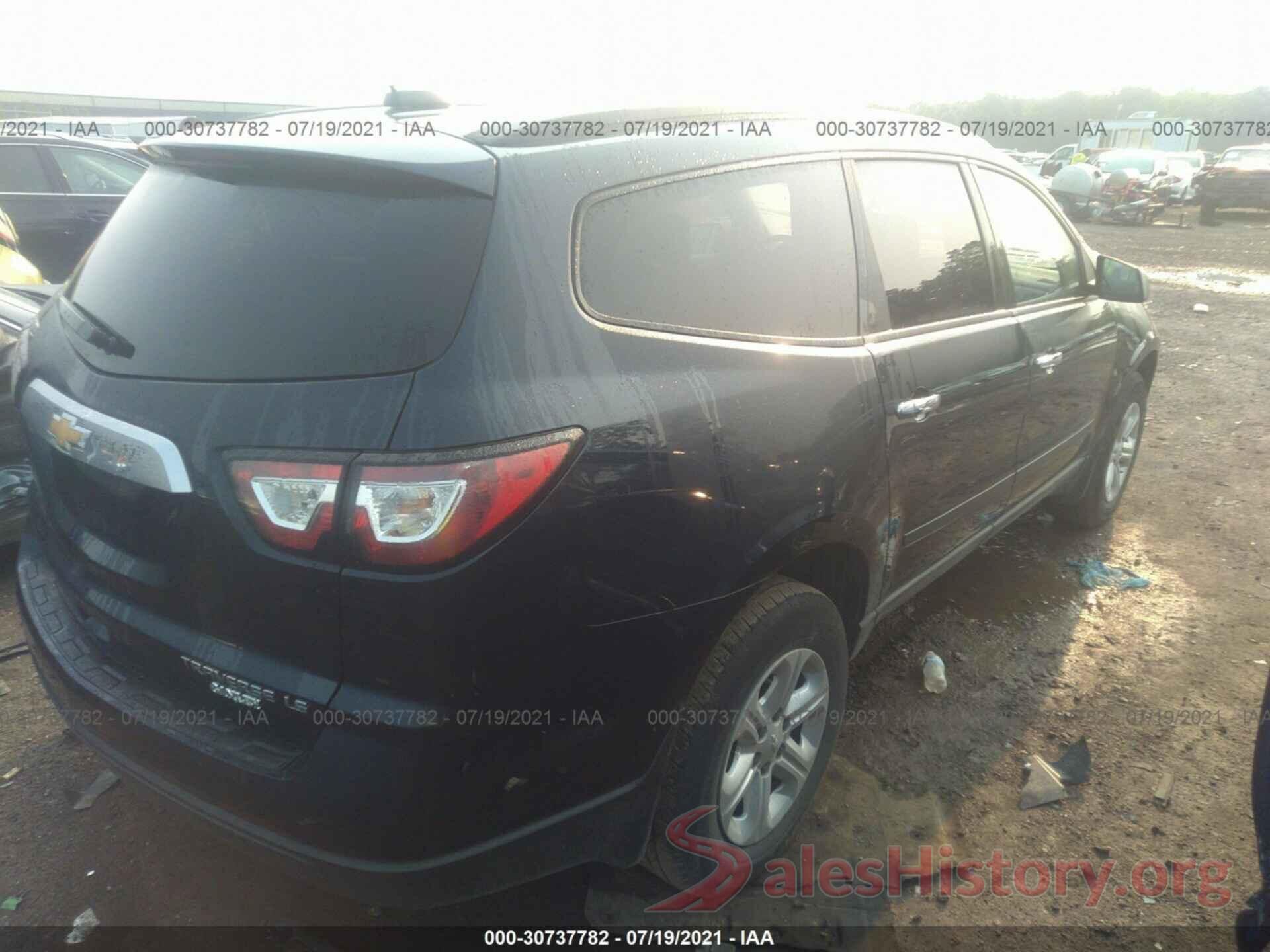 1GNKRFED3GJ294289 2016 CHEVROLET TRAVERSE