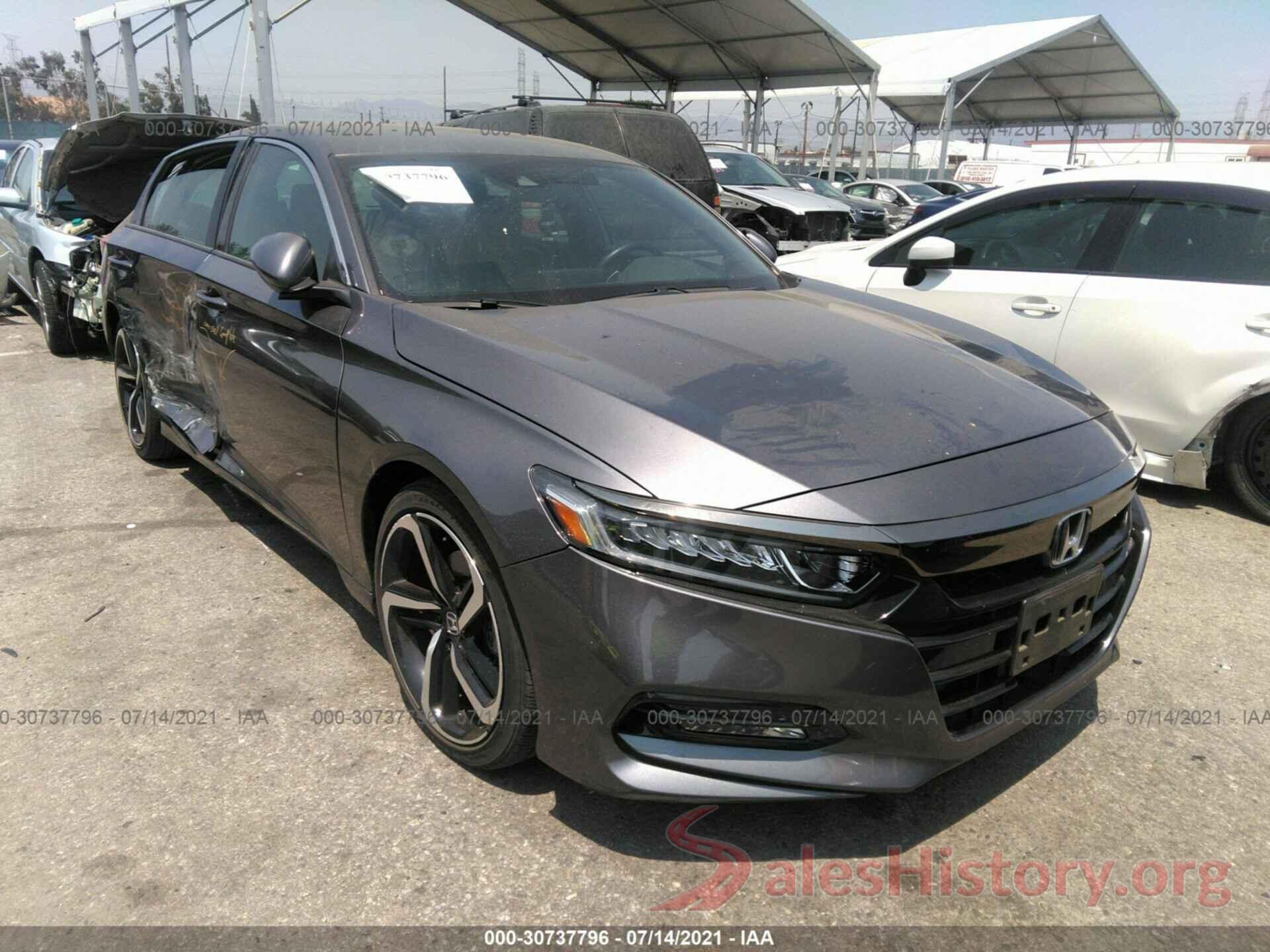 1HGCV1F32JA184876 2018 HONDA ACCORD SEDAN