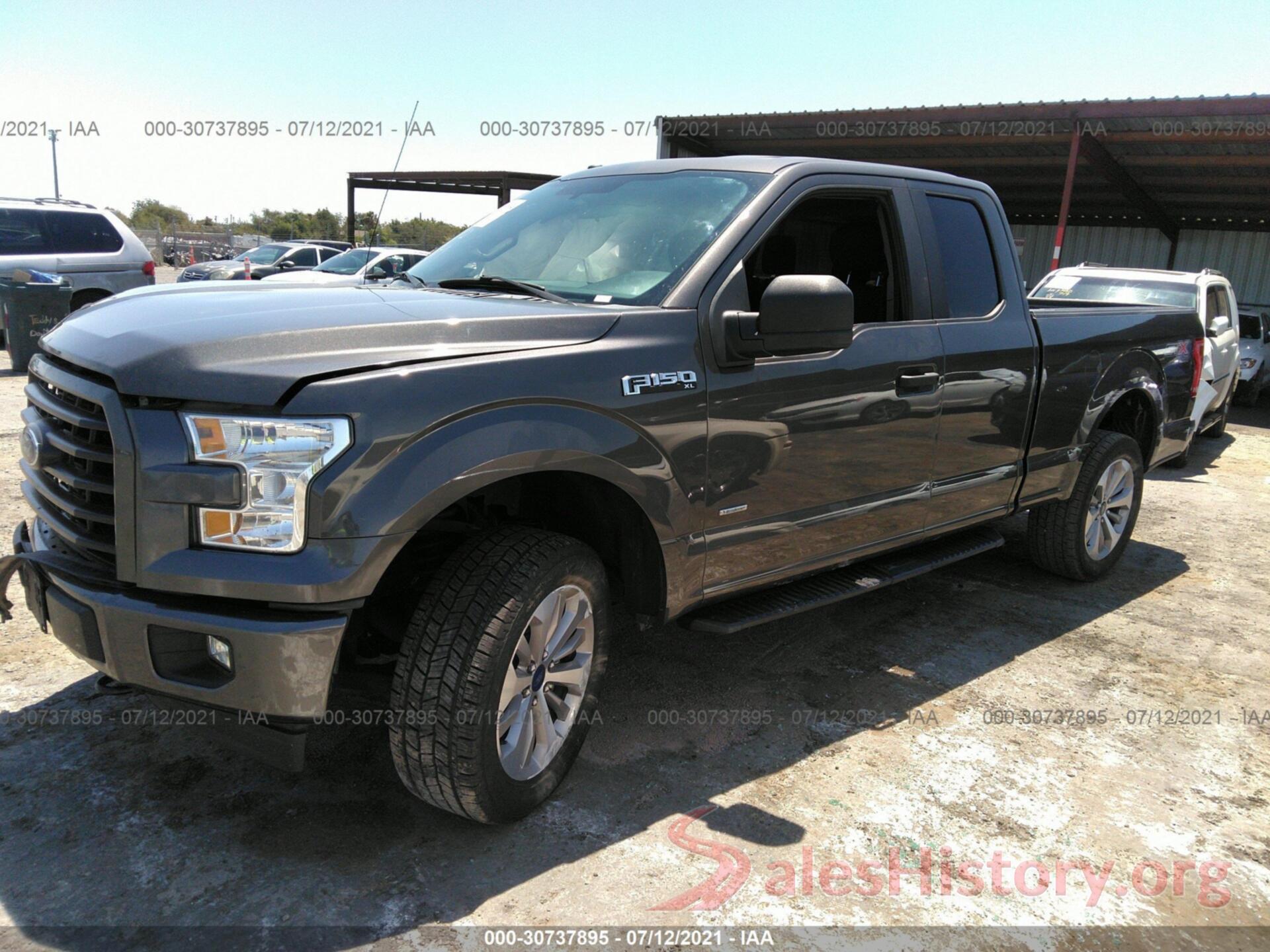 1FTEX1EP2HKD33216 2017 FORD F-150