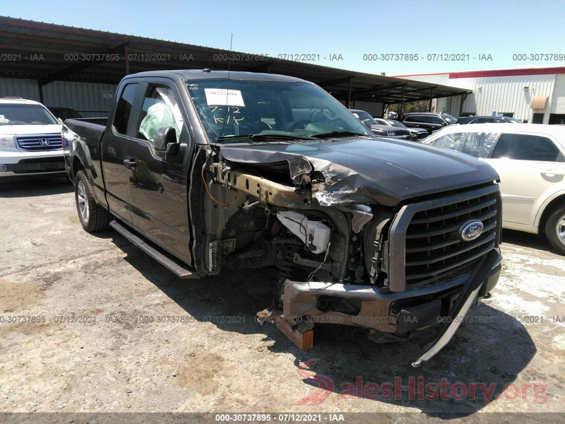 1FTEX1EP2HKD33216 2017 FORD F-150