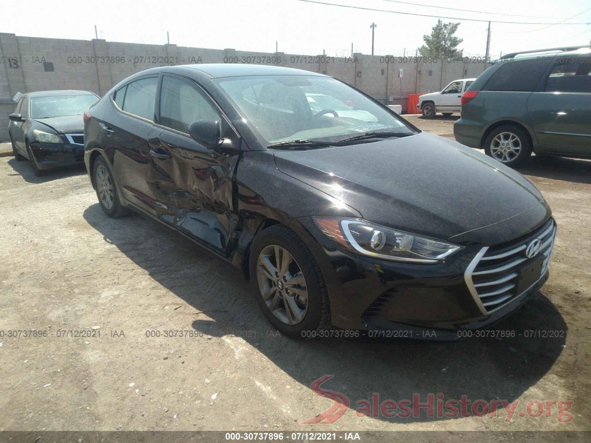 5NPD84LF1JH337525 2018 HYUNDAI ELANTRA