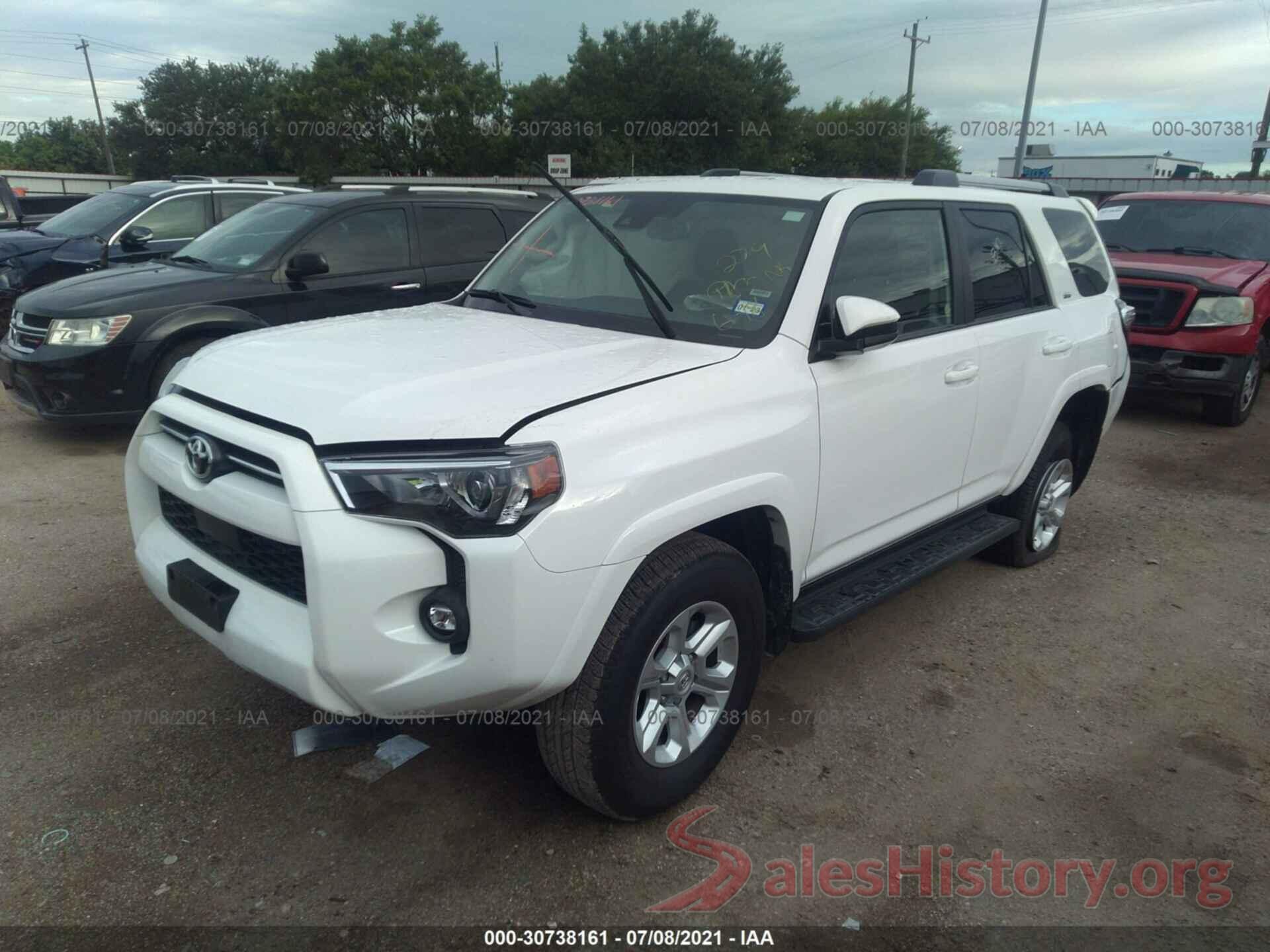 JTEMU5JR9M5900030 2021 TOYOTA 4RUNNER