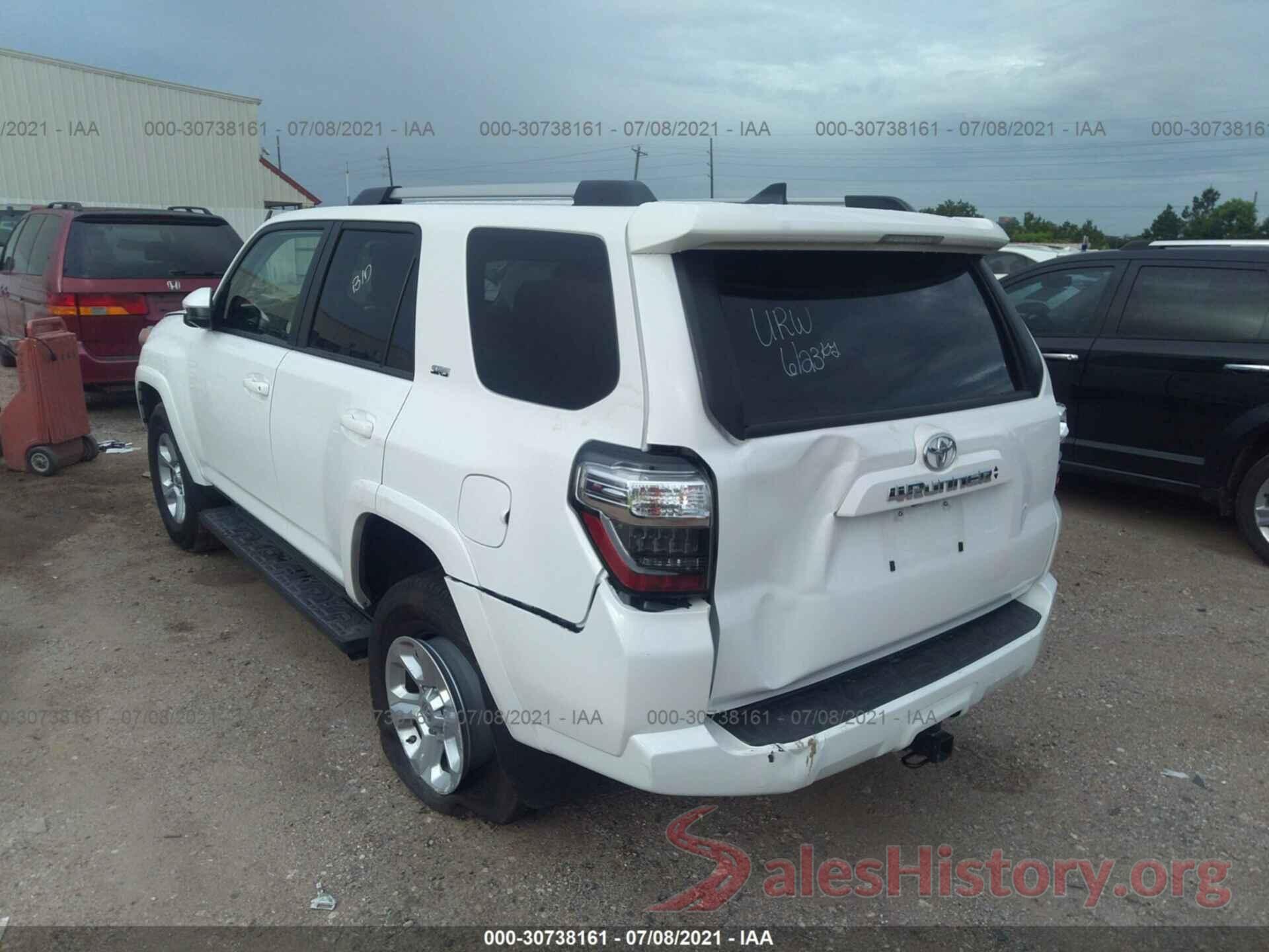 JTEMU5JR9M5900030 2021 TOYOTA 4RUNNER